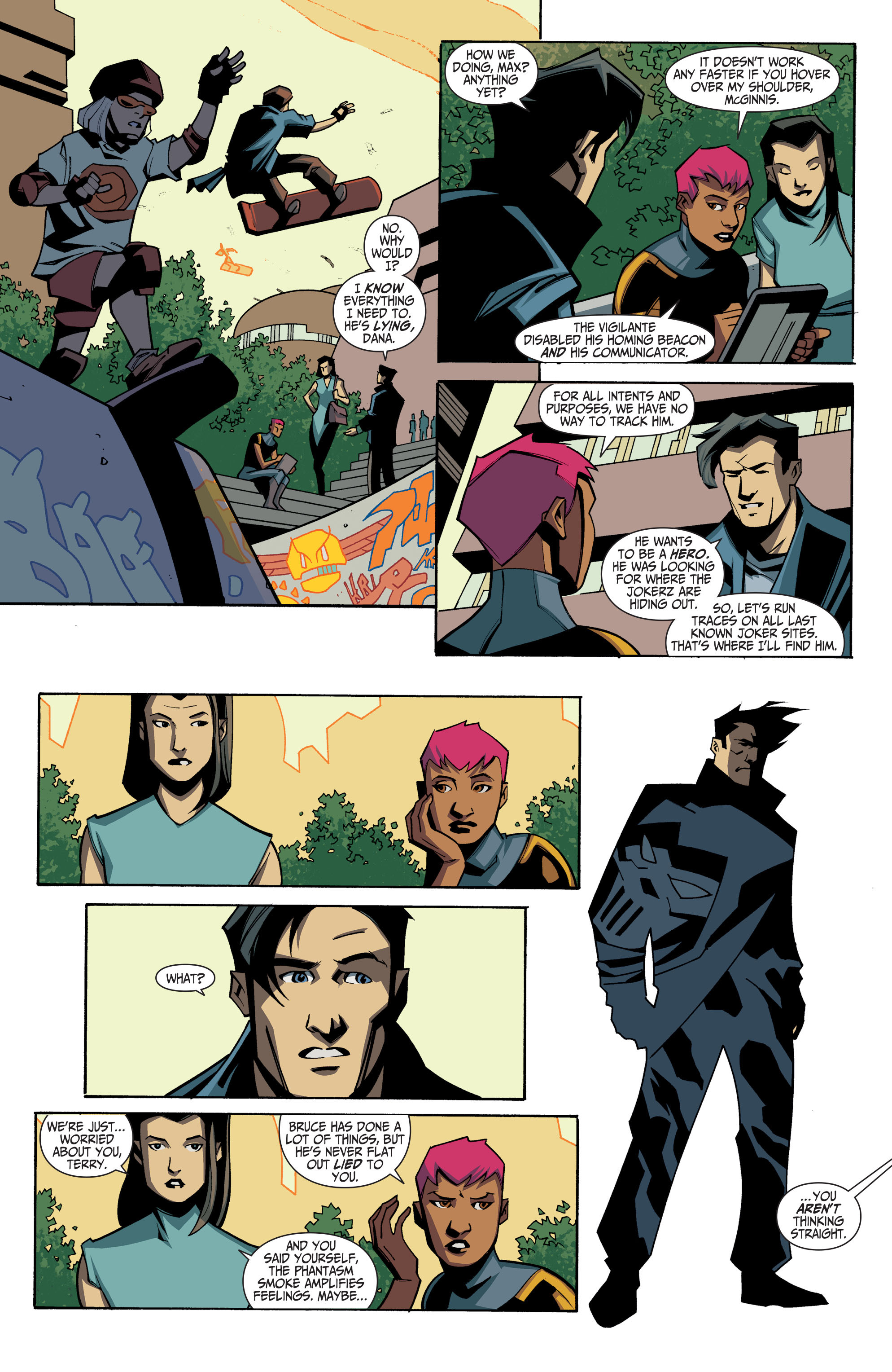 Read online Batman Beyond 2.0 comic -  Issue # _TPB 3 (Part 1) - 35