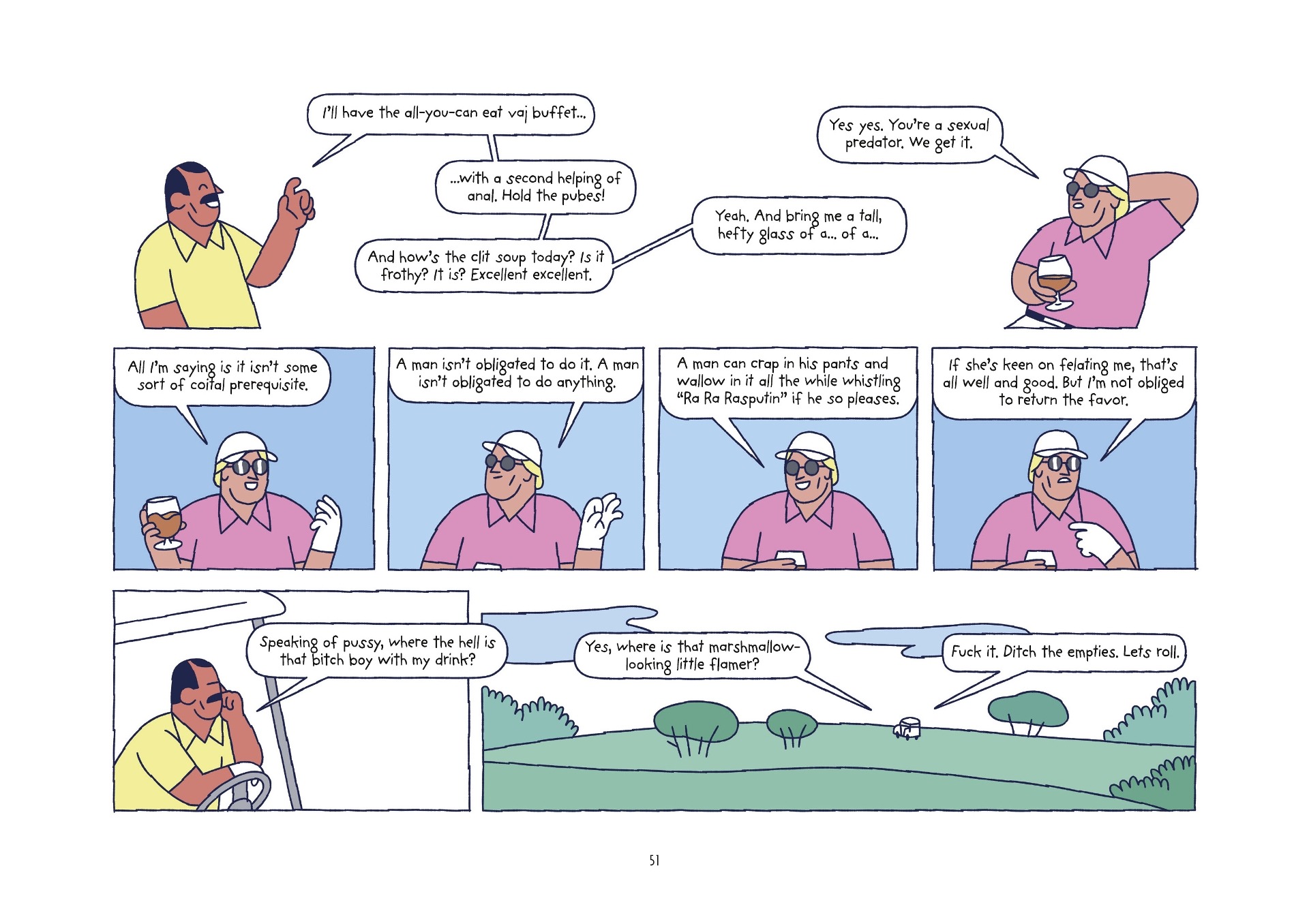 Read online Assholes comic -  Issue # TPB - 49