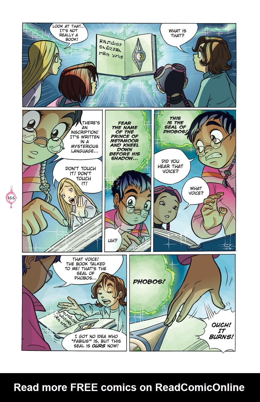 Read online W.i.t.c.h. Graphic Novels comic -  Issue # TPB 1 - 167