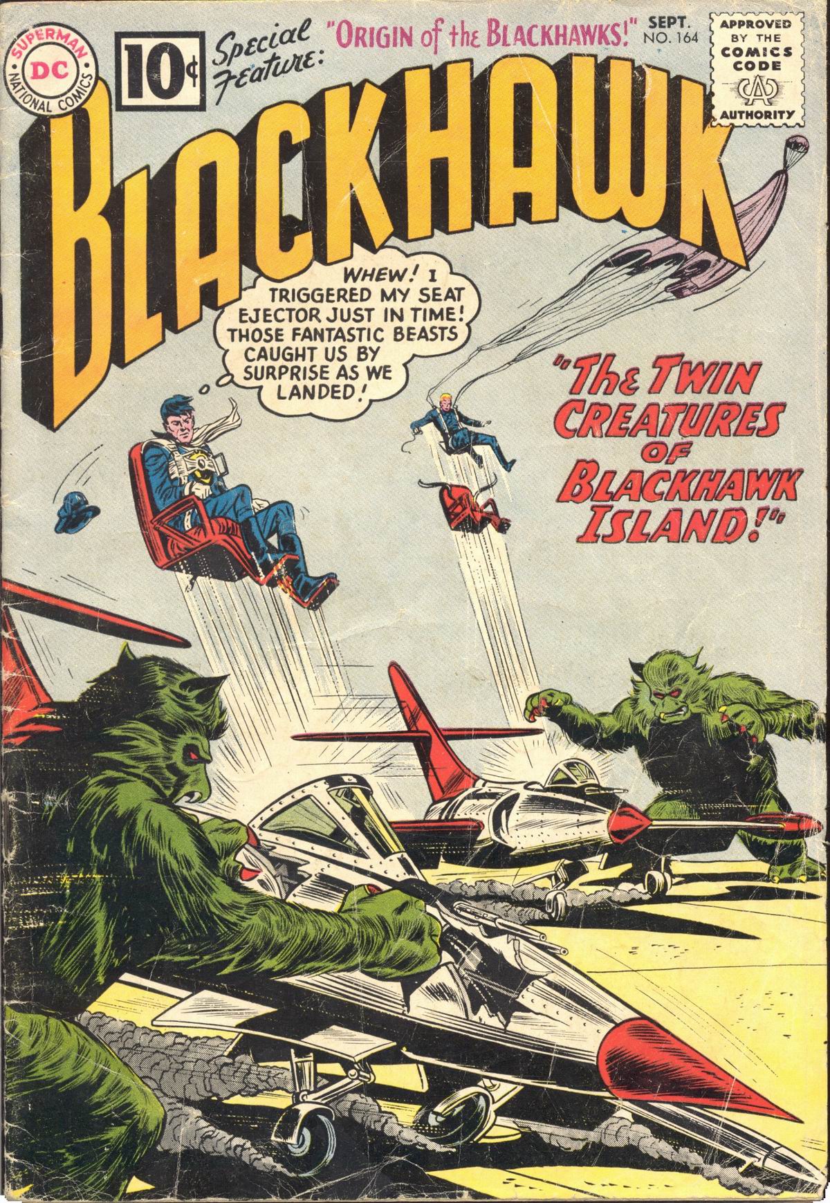 Read online Blackhawk (1957) comic -  Issue #164 - 1