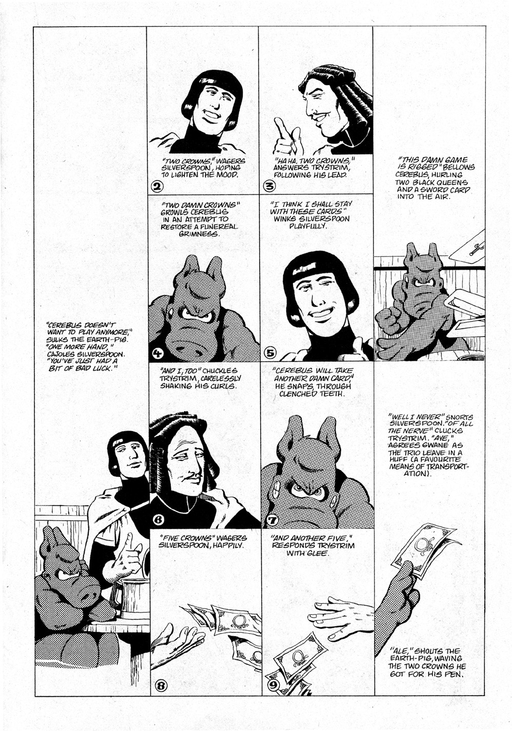 Read online Cerebus comic -  Issue #52 - 17
