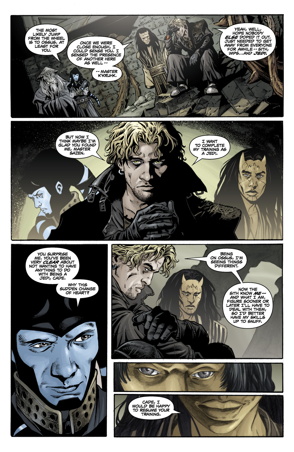Read online Star Wars: Legacy (2006) comic -  Issue #11 - 13