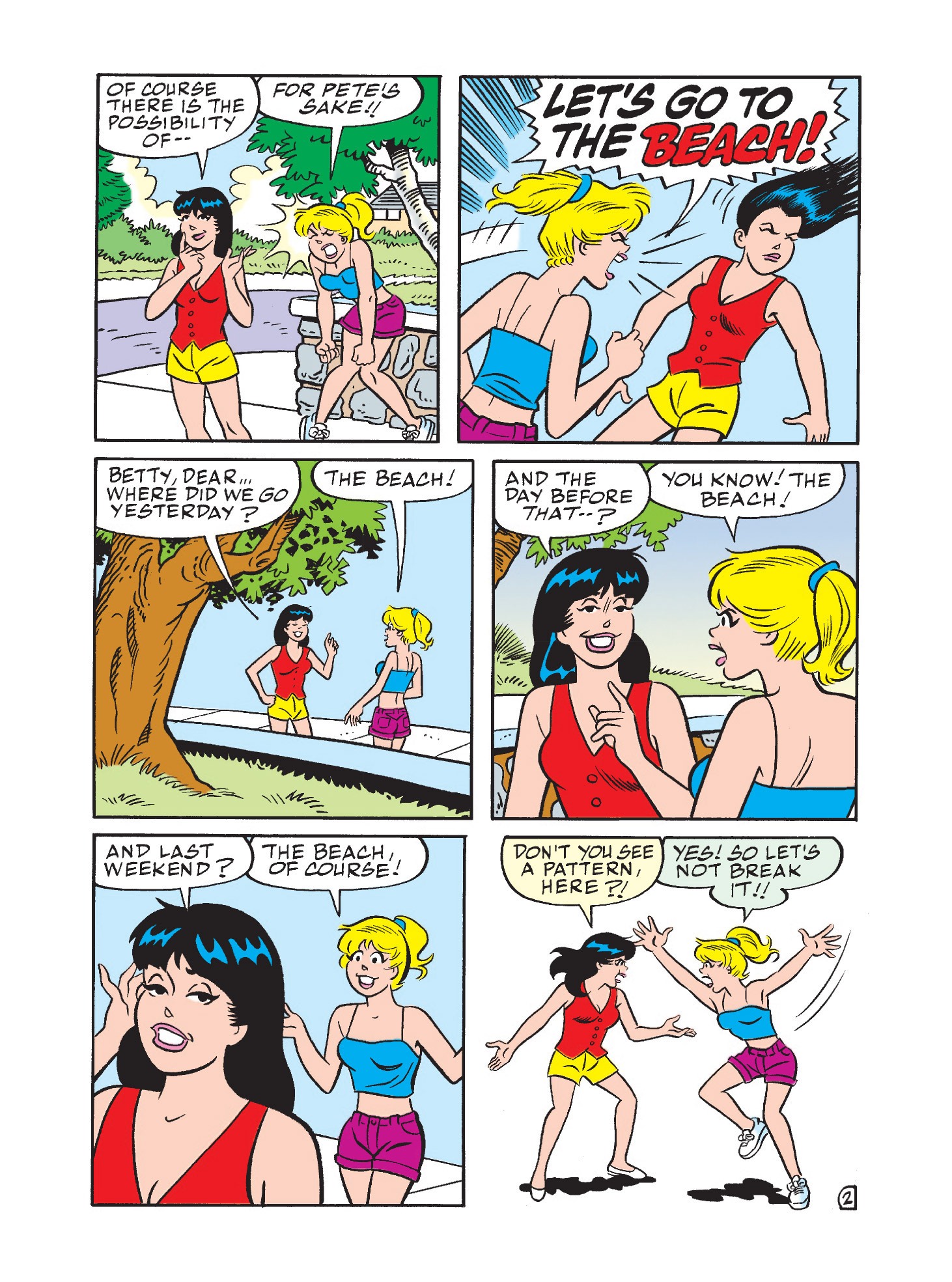 Read online Betty & Veronica Friends Double Digest comic -  Issue #227 - 137