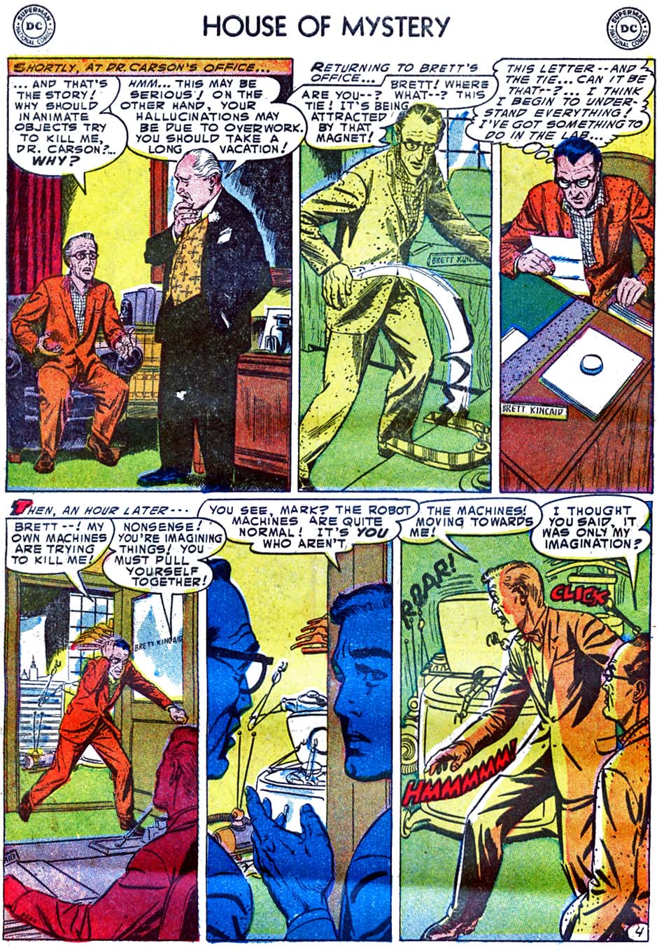 Read online House of Mystery (1951) comic -  Issue #31 - 6