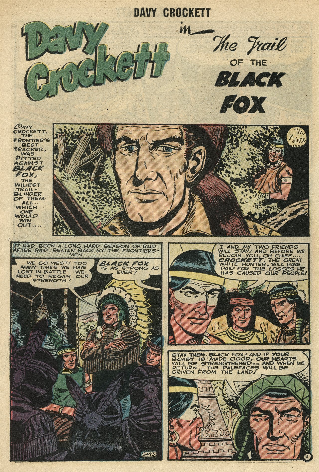 Read online Davy Crockett comic -  Issue #6 - 10
