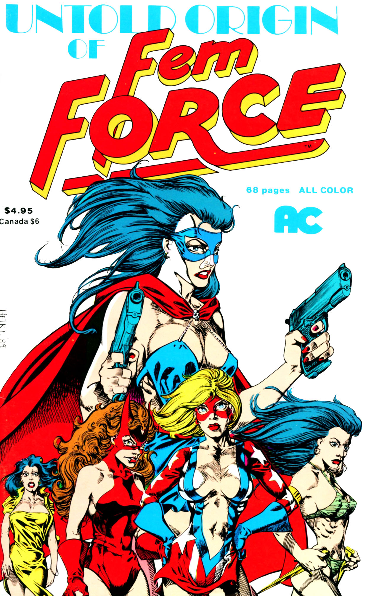 Read online Untold Origin of FemForce comic -  Issue # Full - 1