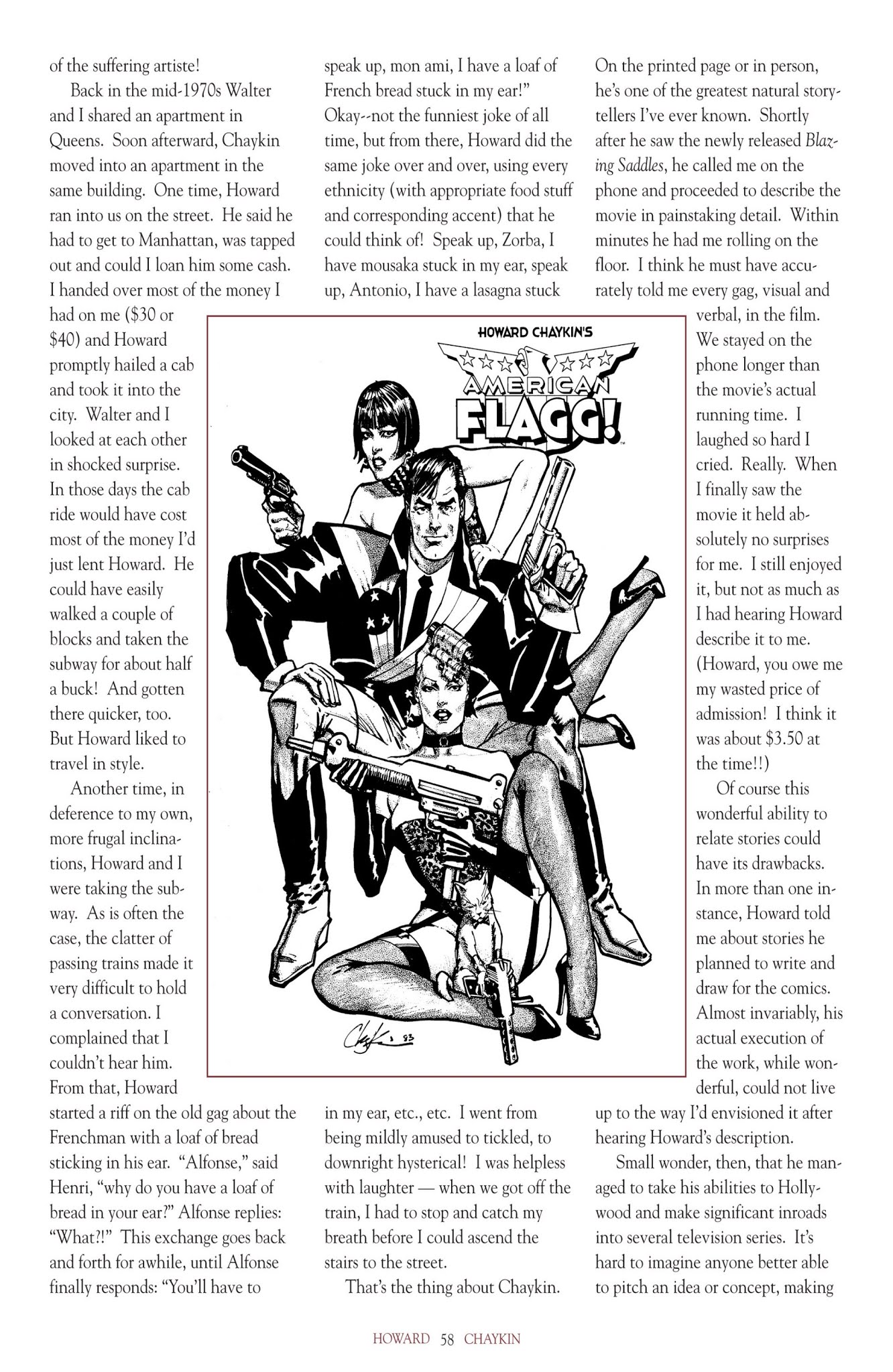 Read online The Art of Howard Chaykin comic -  Issue # TPB (Part 1) - 59