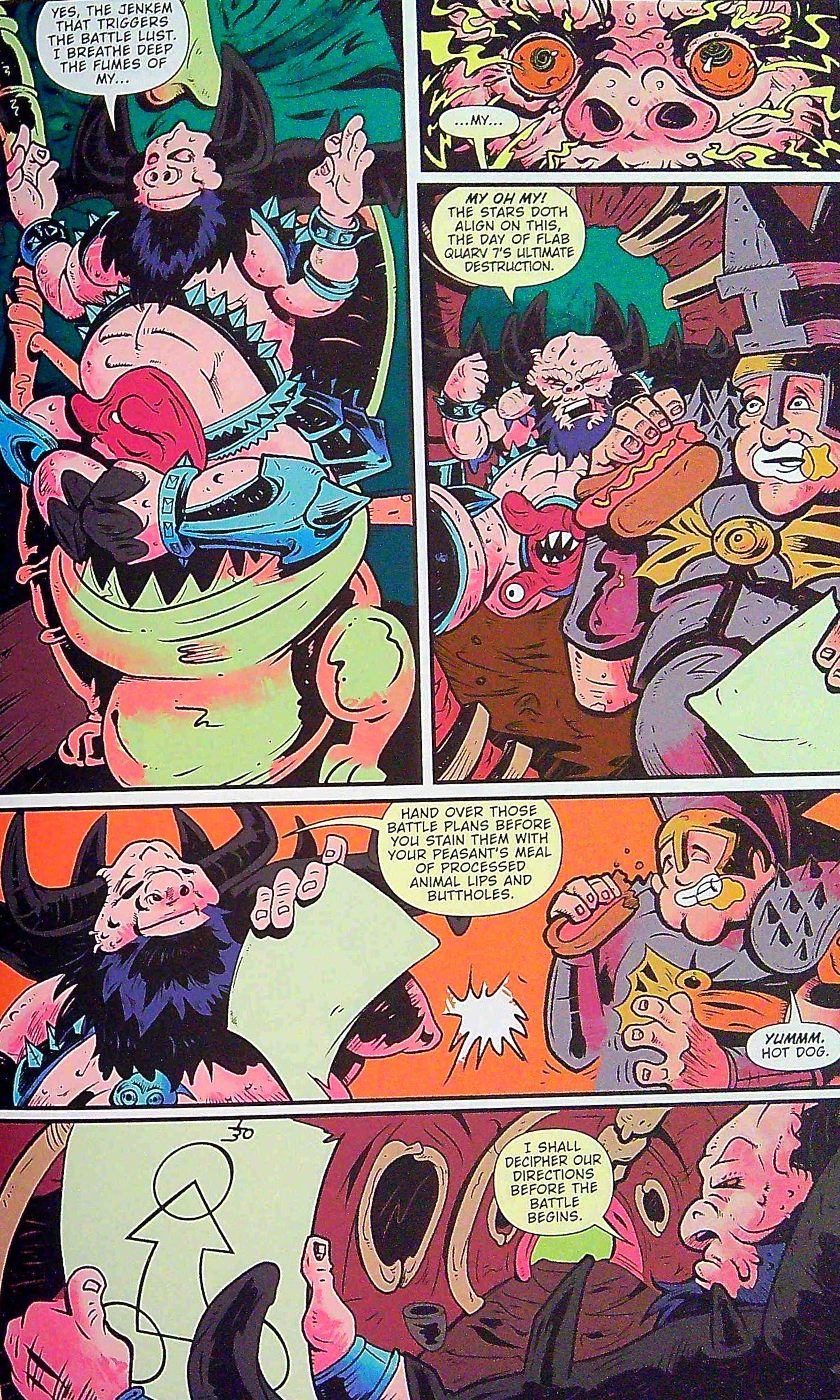 Read online GWAR: The Enormogantic Fail comic -  Issue # TPB - 19