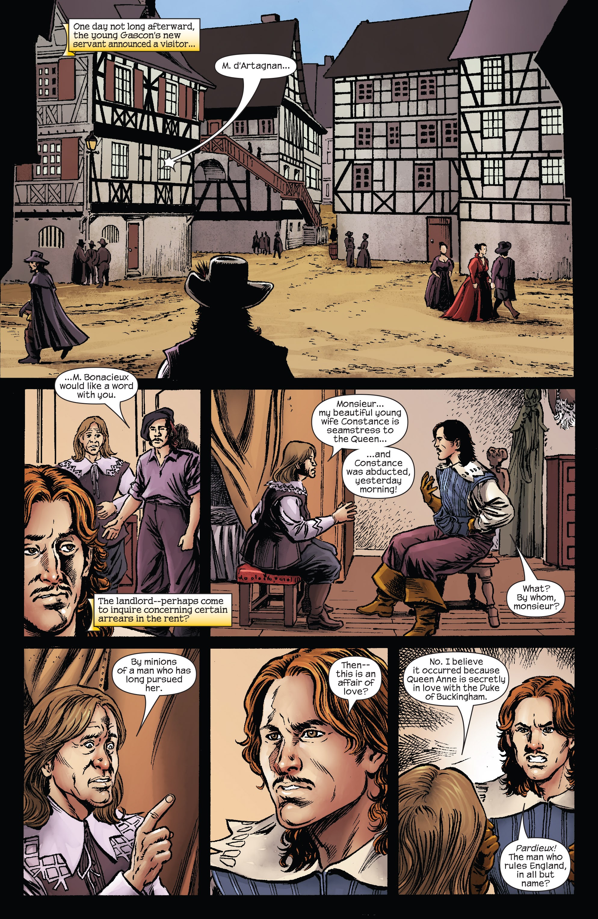 Read online Marvel Illustrated: The Three Musketeers comic -  Issue #2 - 5
