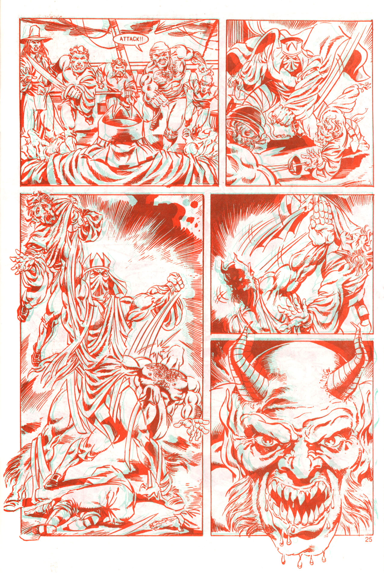 Read online Blackthorne 3-D Series comic -  Issue #60 - 27