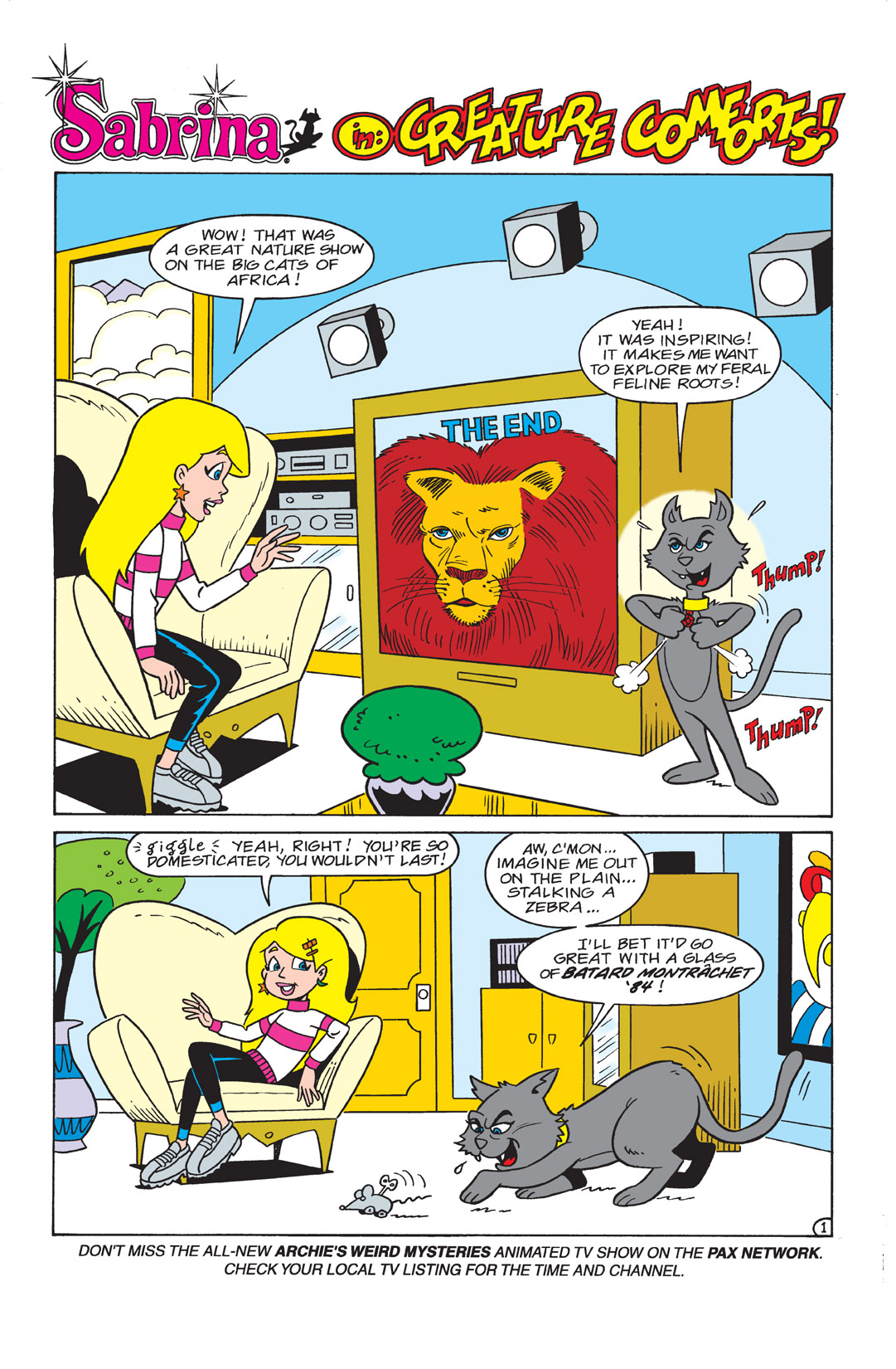 Read online Sabrina the Teenage Witch (2000) comic -  Issue #6 - 20