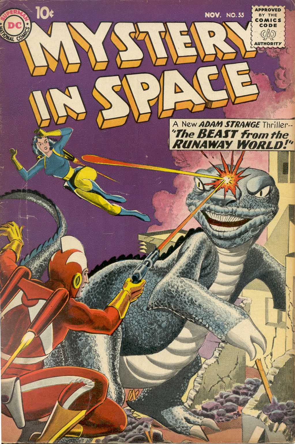 Read online Mystery in Space (1951) comic -  Issue #55 - 2