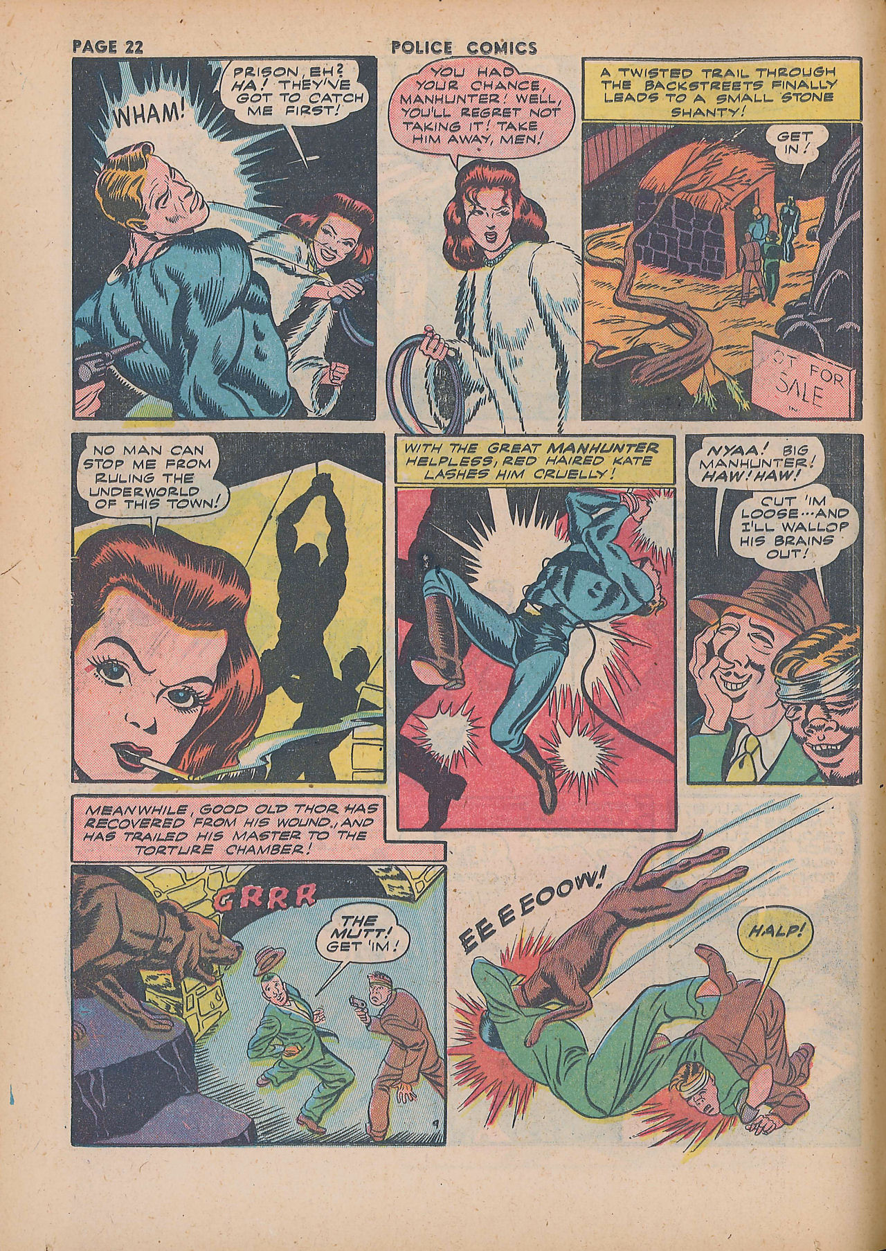 Read online Police Comics comic -  Issue #17 - 24
