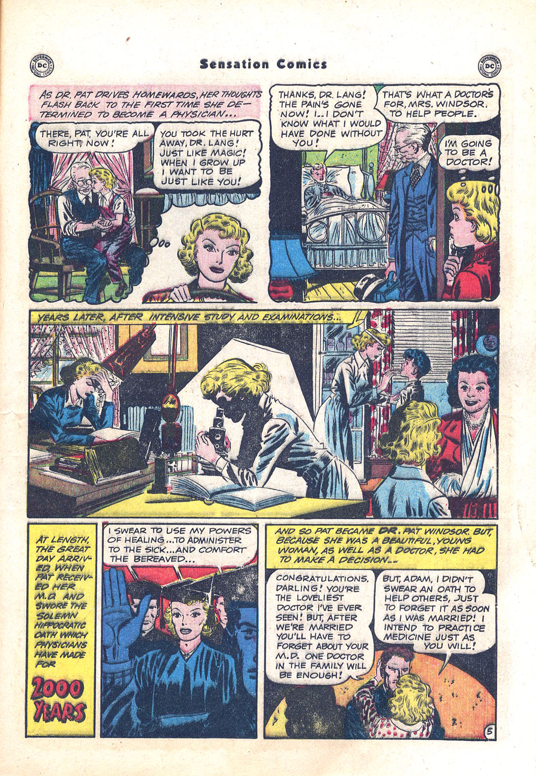 Read online Sensation (Mystery) Comics comic -  Issue #94 - 43