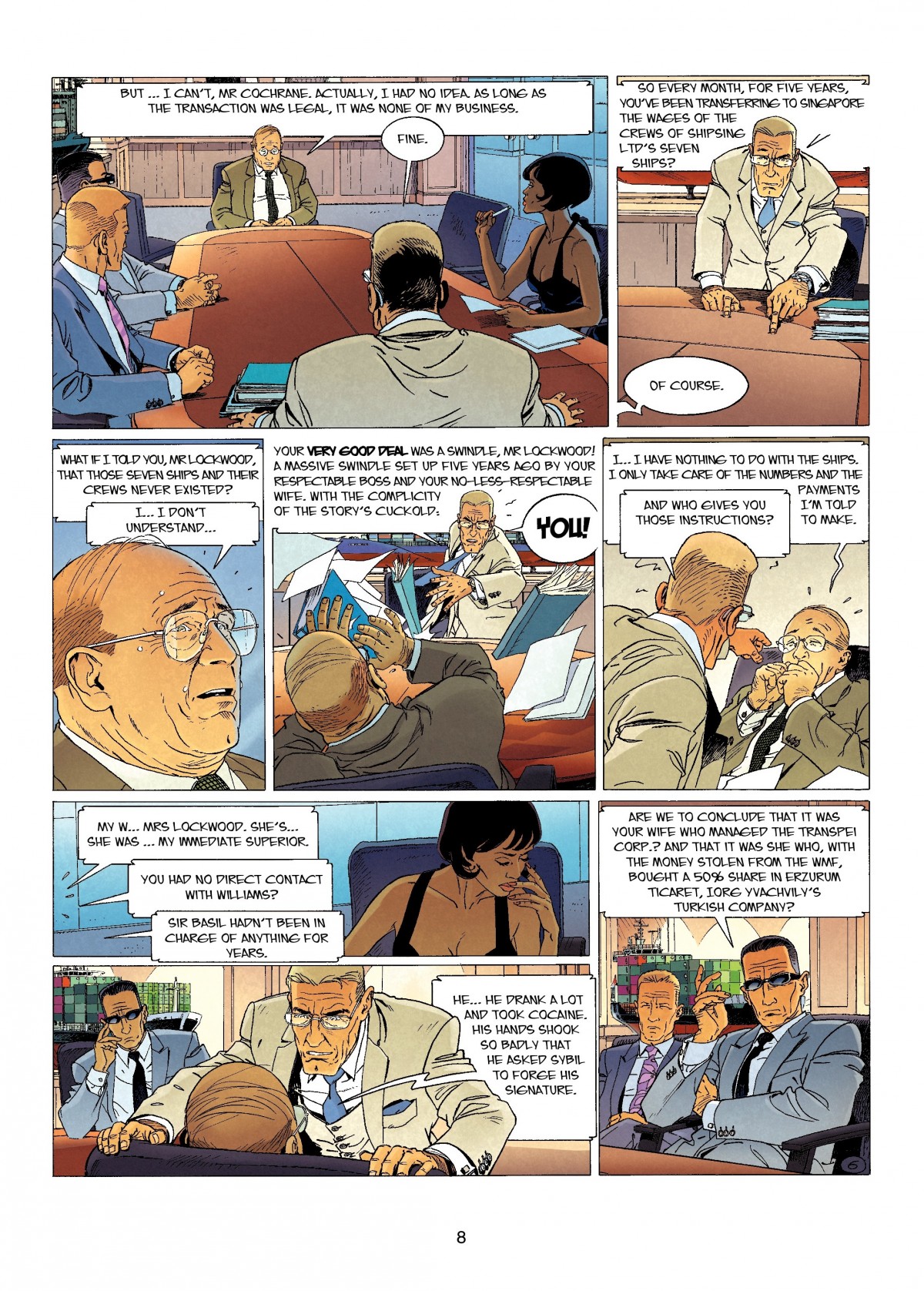 Read online Largo Winch comic -  Issue # TPB 14 - 8