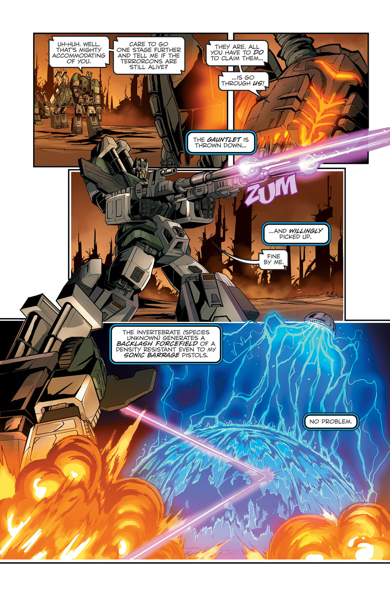Read online Transformers Spotlight: Sixshot comic -  Issue # Full - 15