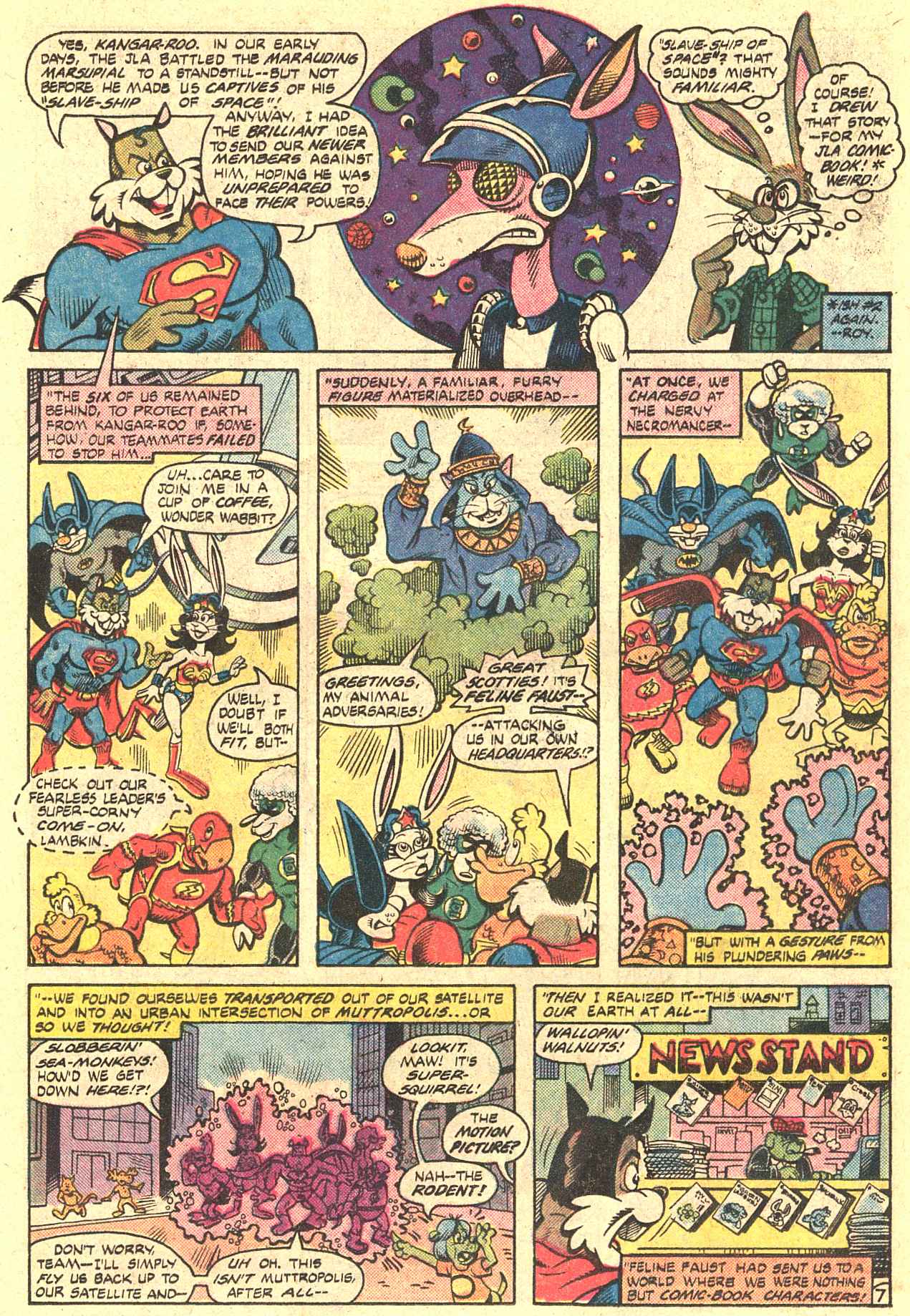 Read online Captain Carrot and His Amazing Zoo Crew! comic -  Issue #14 - 8