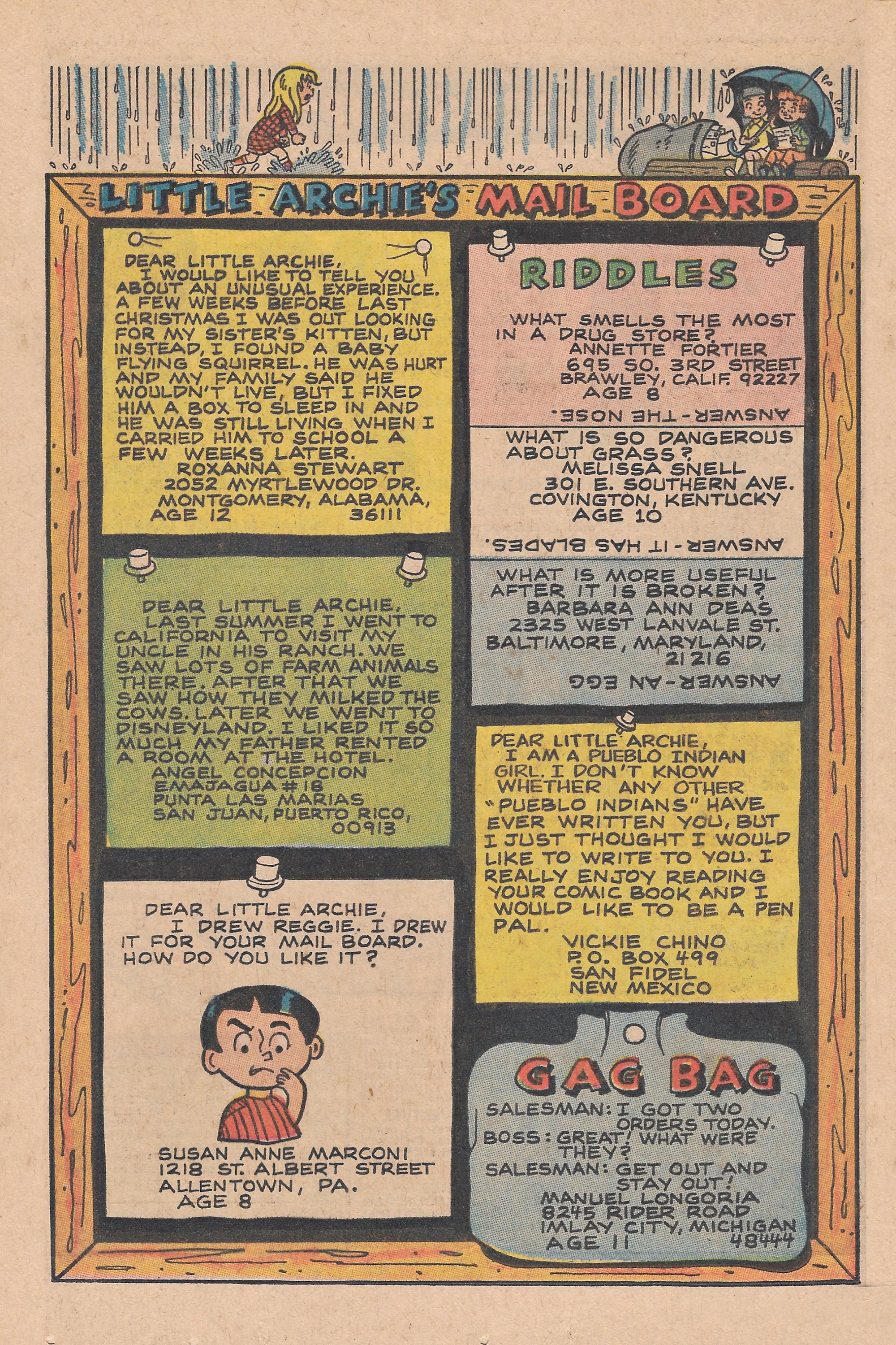 Read online The Adventures of Little Archie comic -  Issue #48 - 36