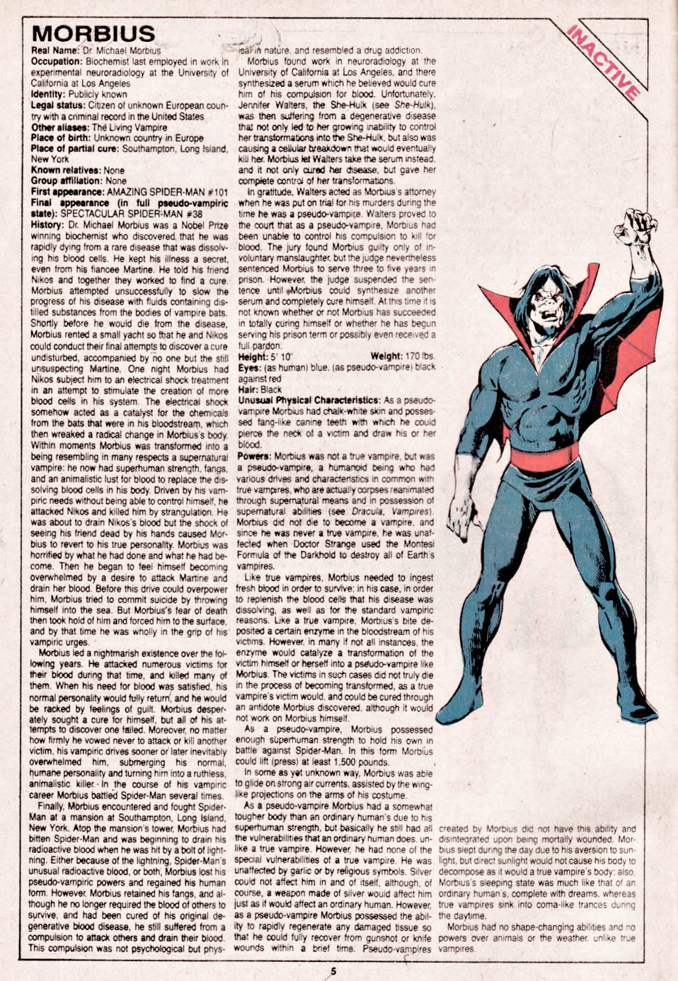 The Official Handbook of the Marvel Universe issue 14 - Page 6