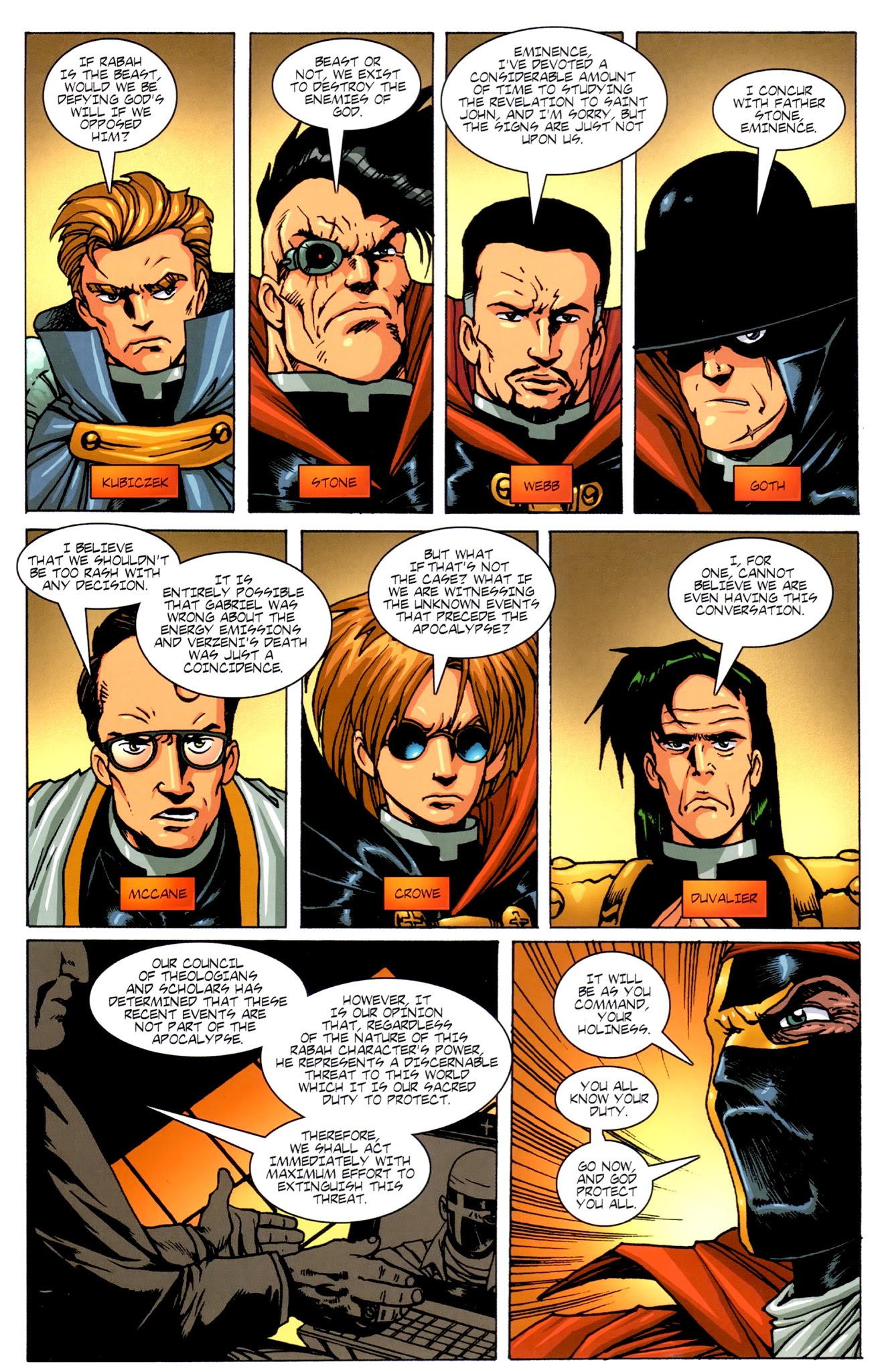 Read online Warrior Nun Areala (1999) comic -  Issue #3 - 8