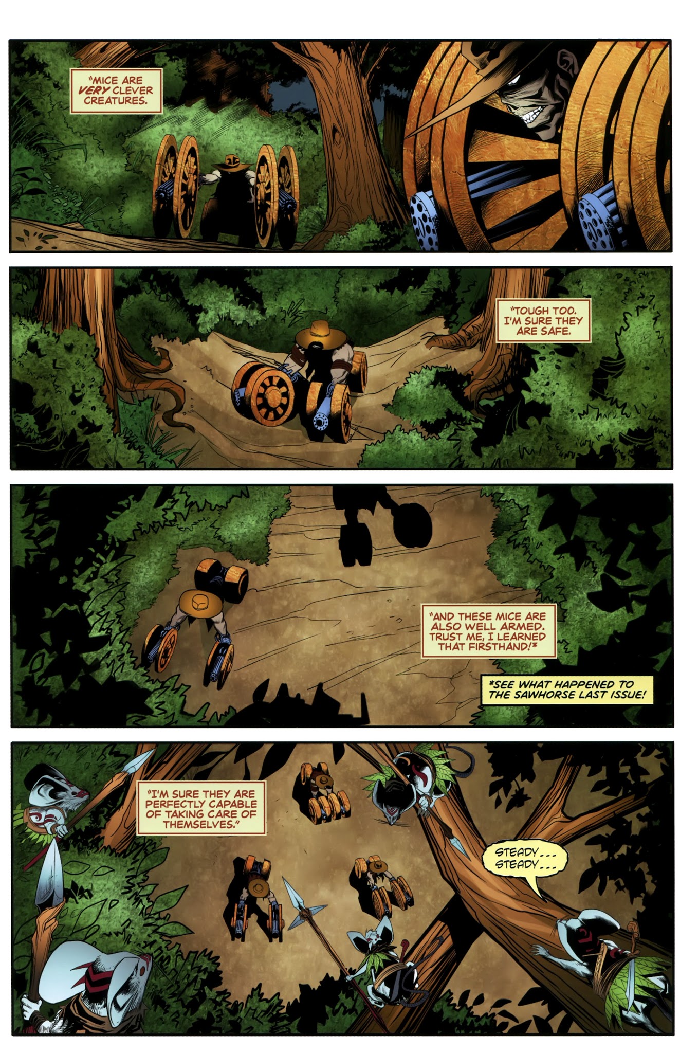 Read online Legend of Oz: The Wicked West comic -  Issue #3 - 13