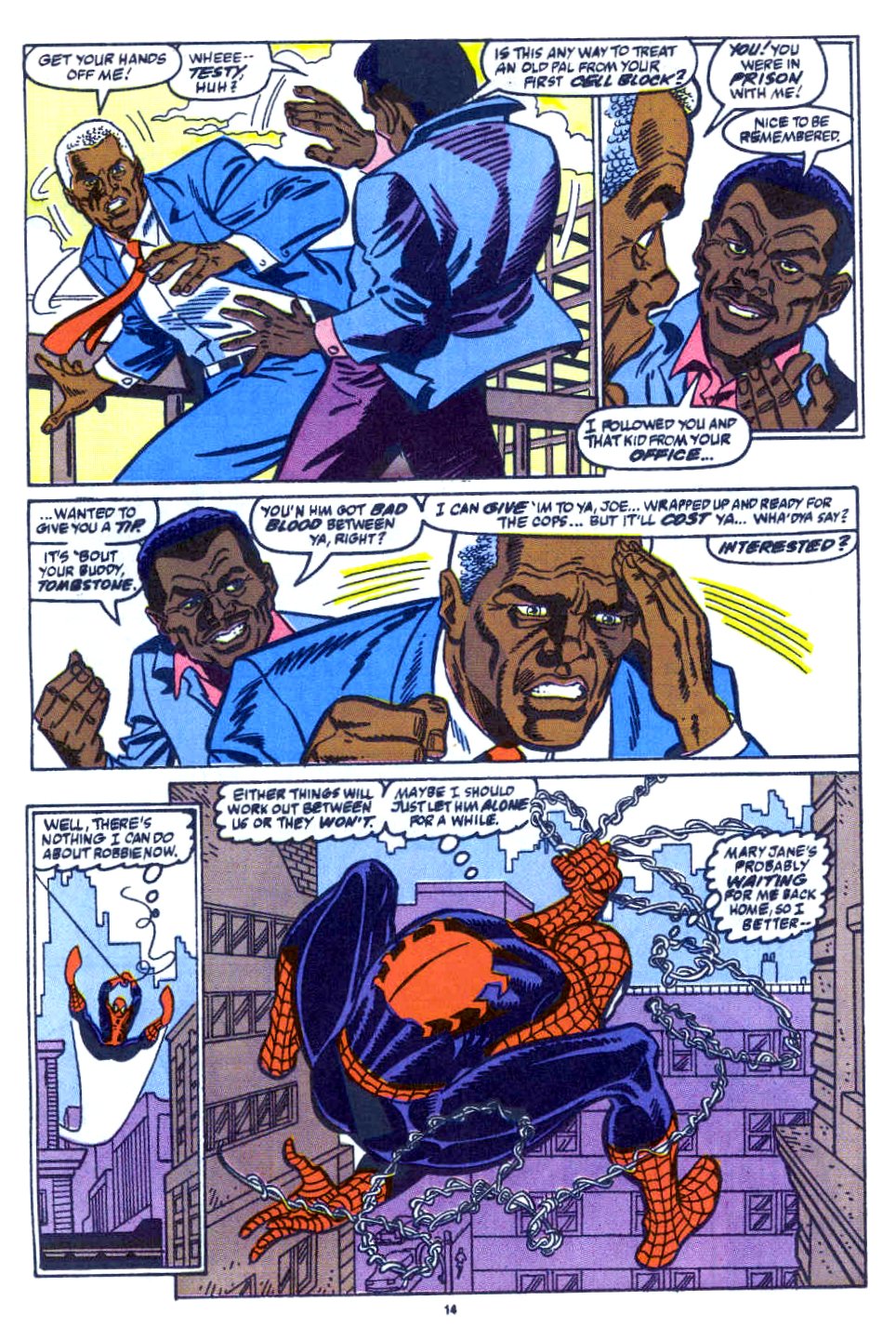 Read online Web of Spider-Man (1985) comic -  Issue #66 - 11