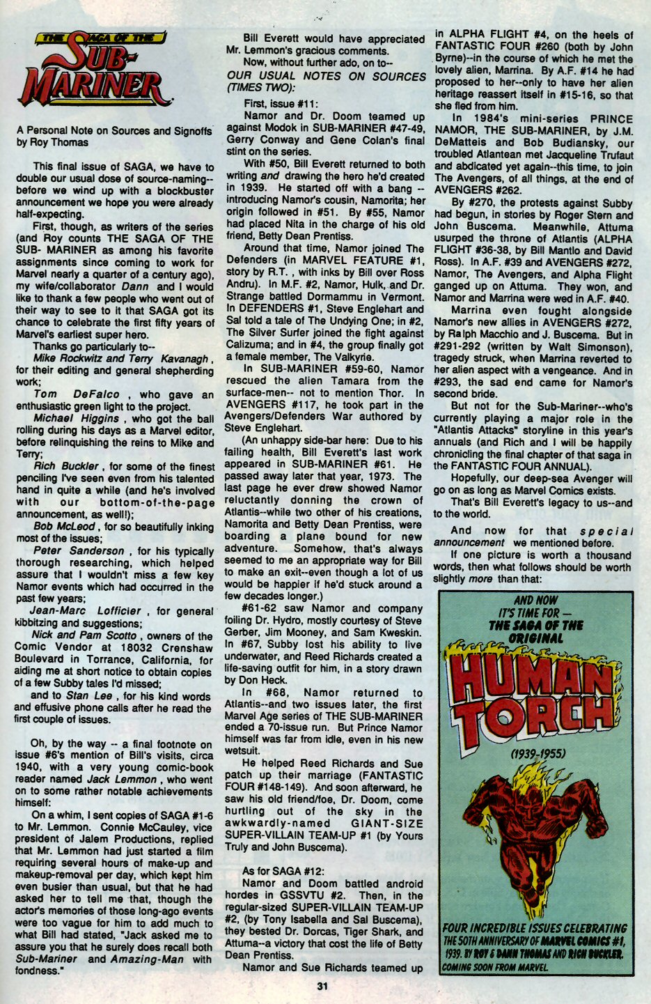 Read online Saga of the Sub-Mariner comic -  Issue #12 - 24