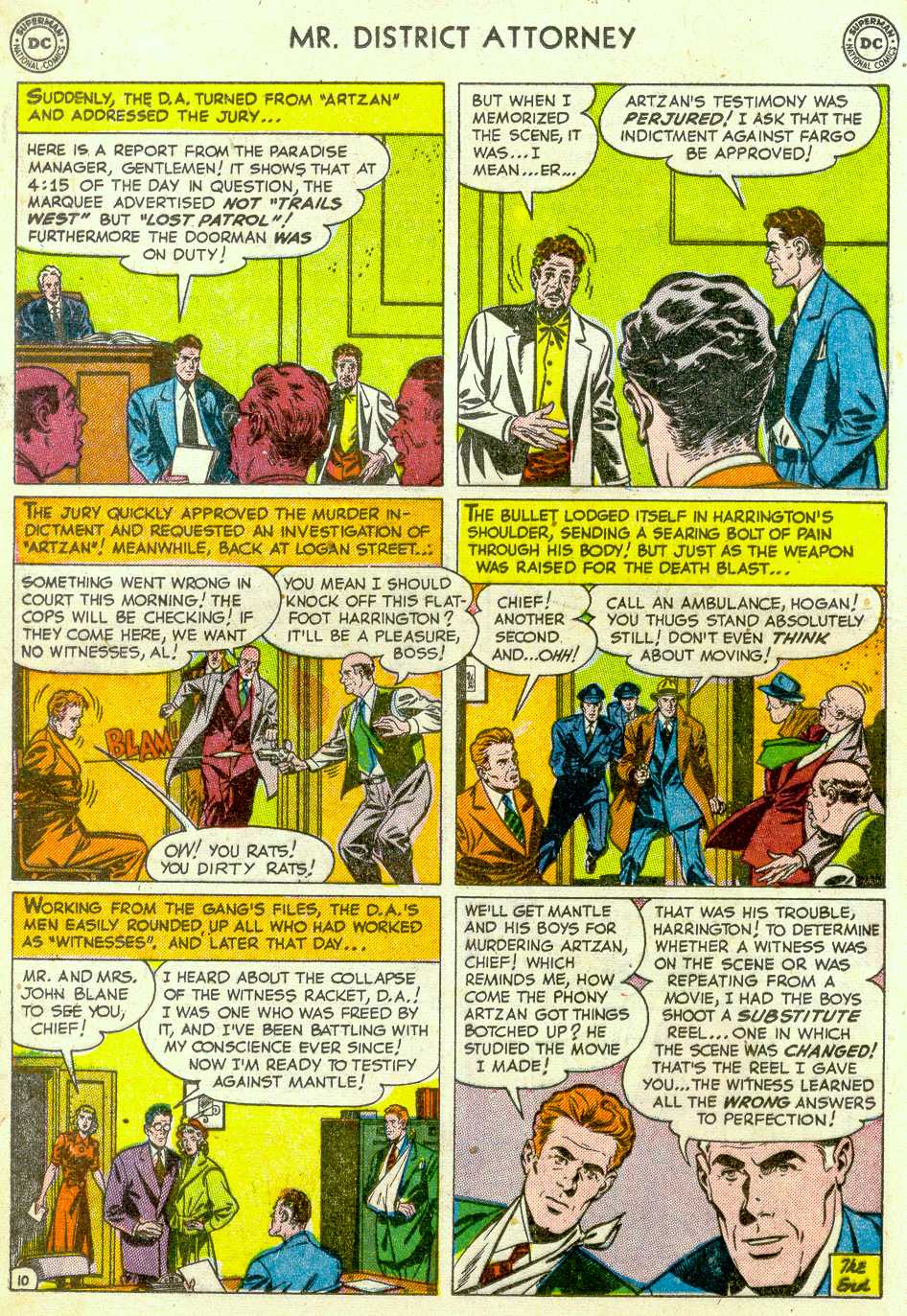 Read online Mr. District Attorney comic -  Issue #24 - 24