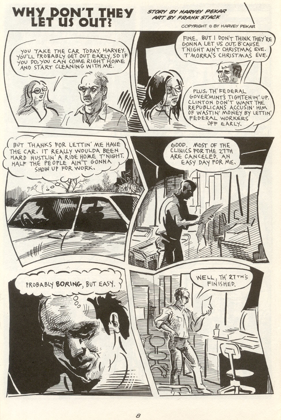 Read online American Splendor: On the Job comic -  Issue # Full - 11