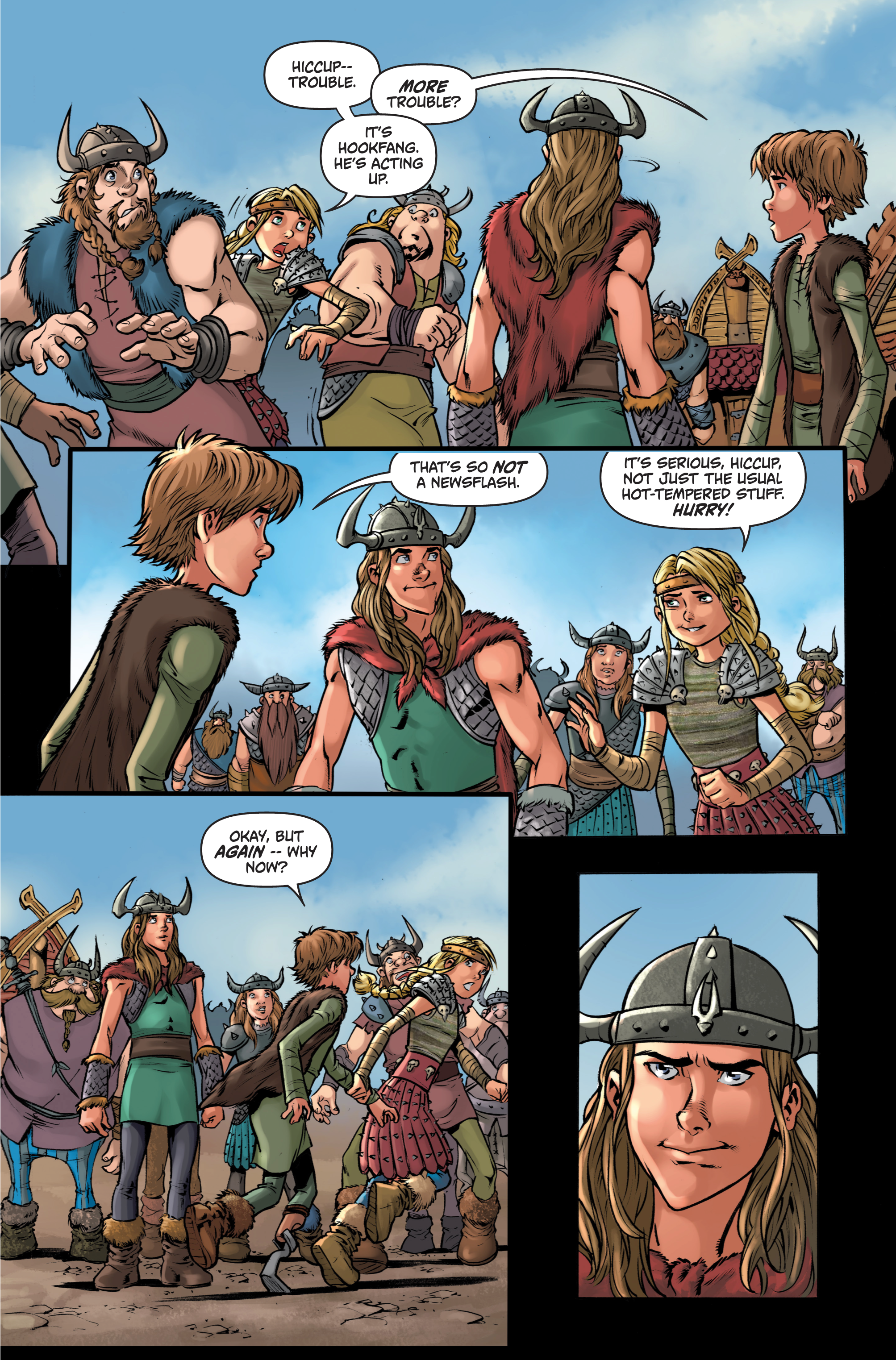 Read online DreamWorks Dragons: Riders of Berk comic -  Issue # _TPB - 79