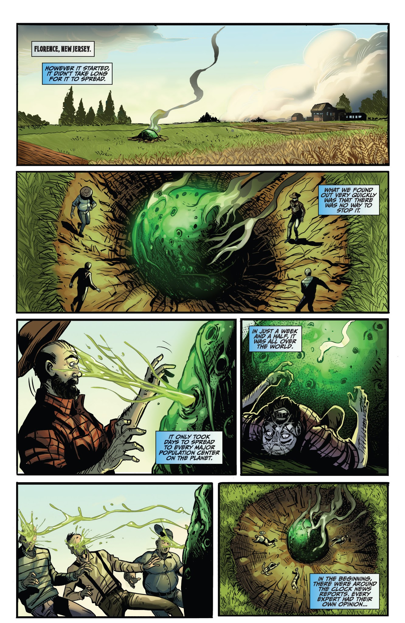 Read online Aliens vs. Zombies comic -  Issue #1 - 5