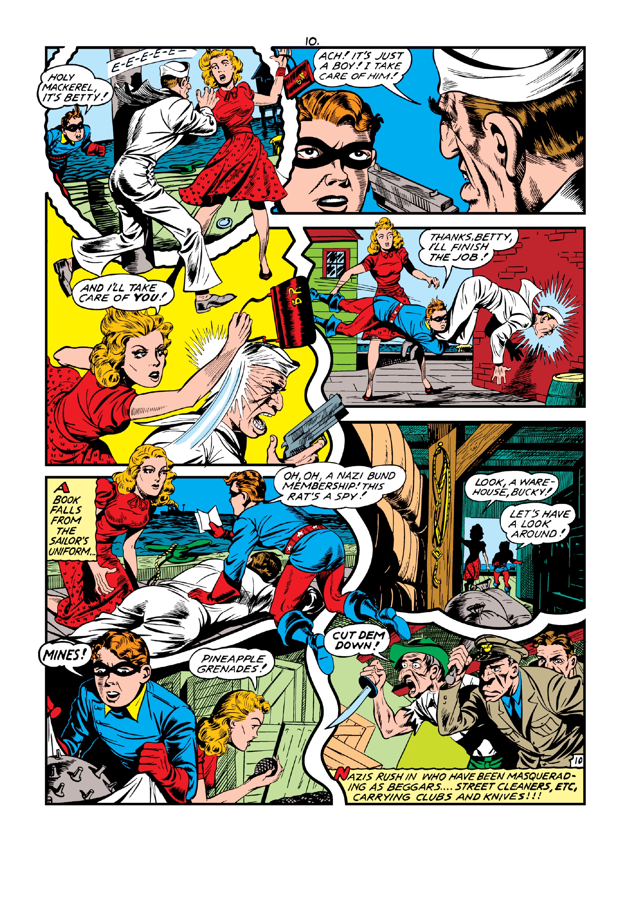 Read online Marvel Masterworks: Golden Age Captain America comic -  Issue # TPB 4 (Part 2) - 52