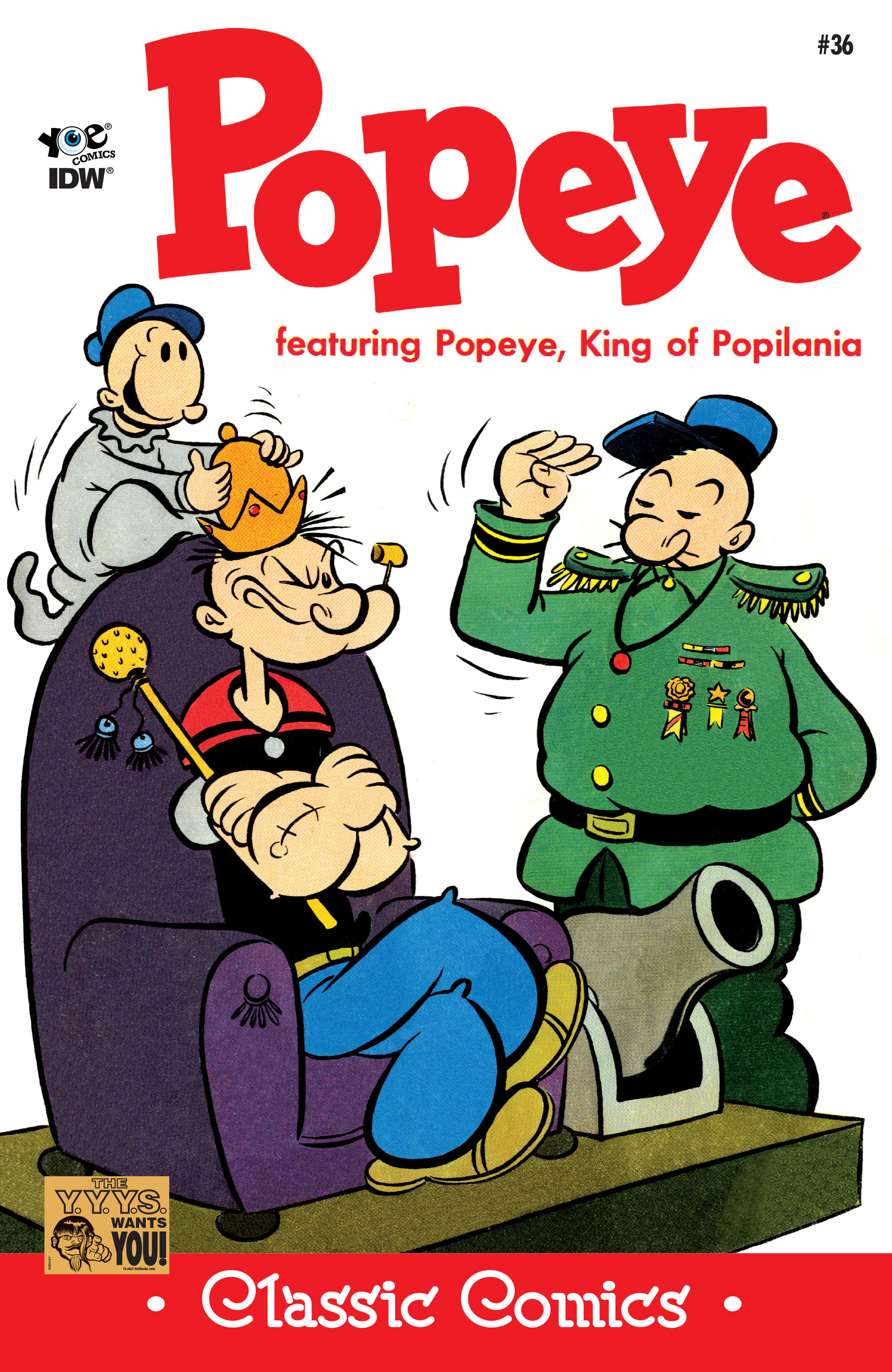 Read online Classic Popeye comic -  Issue #36 - 1