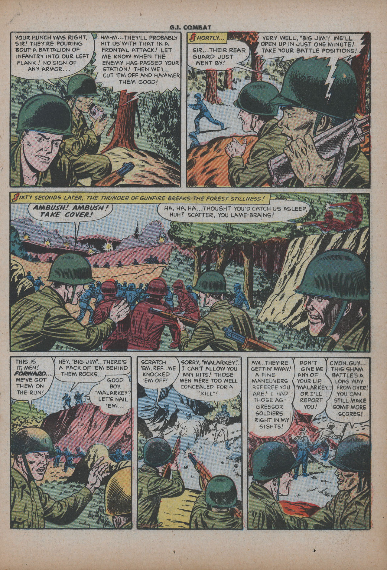 Read online G.I. Combat (1952) comic -  Issue #18 - 20