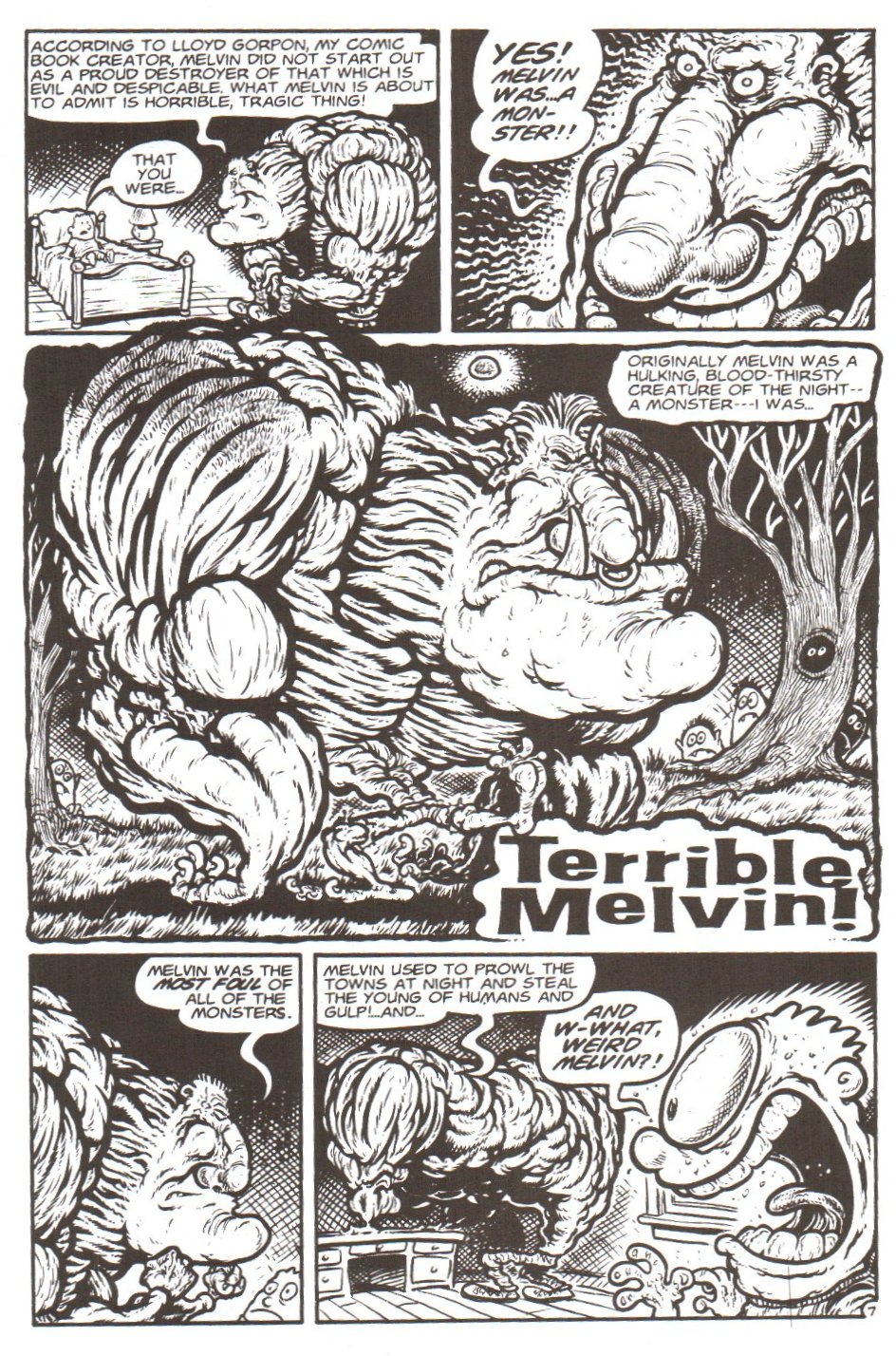 Read online Weird Melvin comic -  Issue #1 - 9