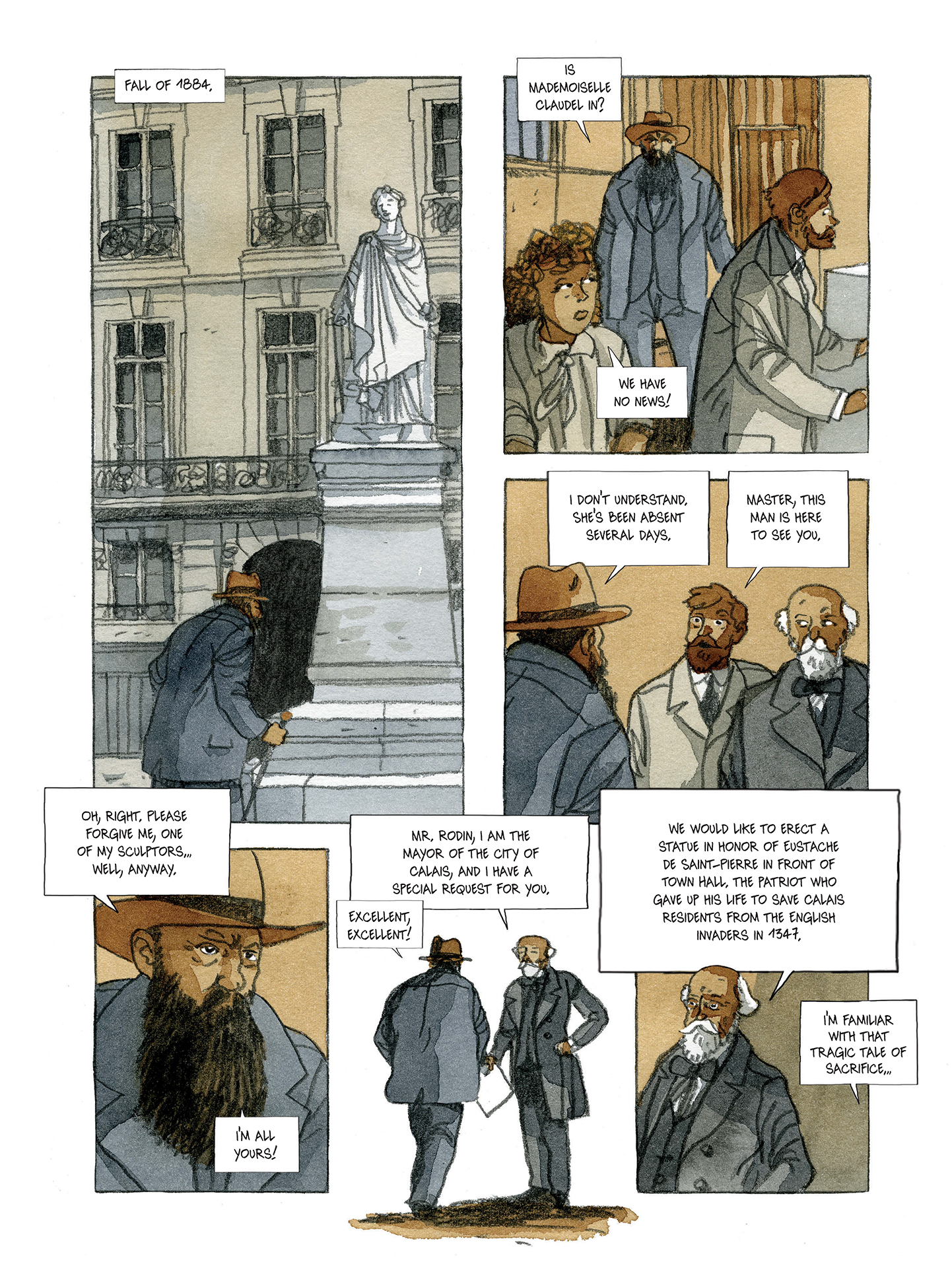 Read online Rodin: Fugit Amor, An Intimate Portrait comic -  Issue # TPB - 67