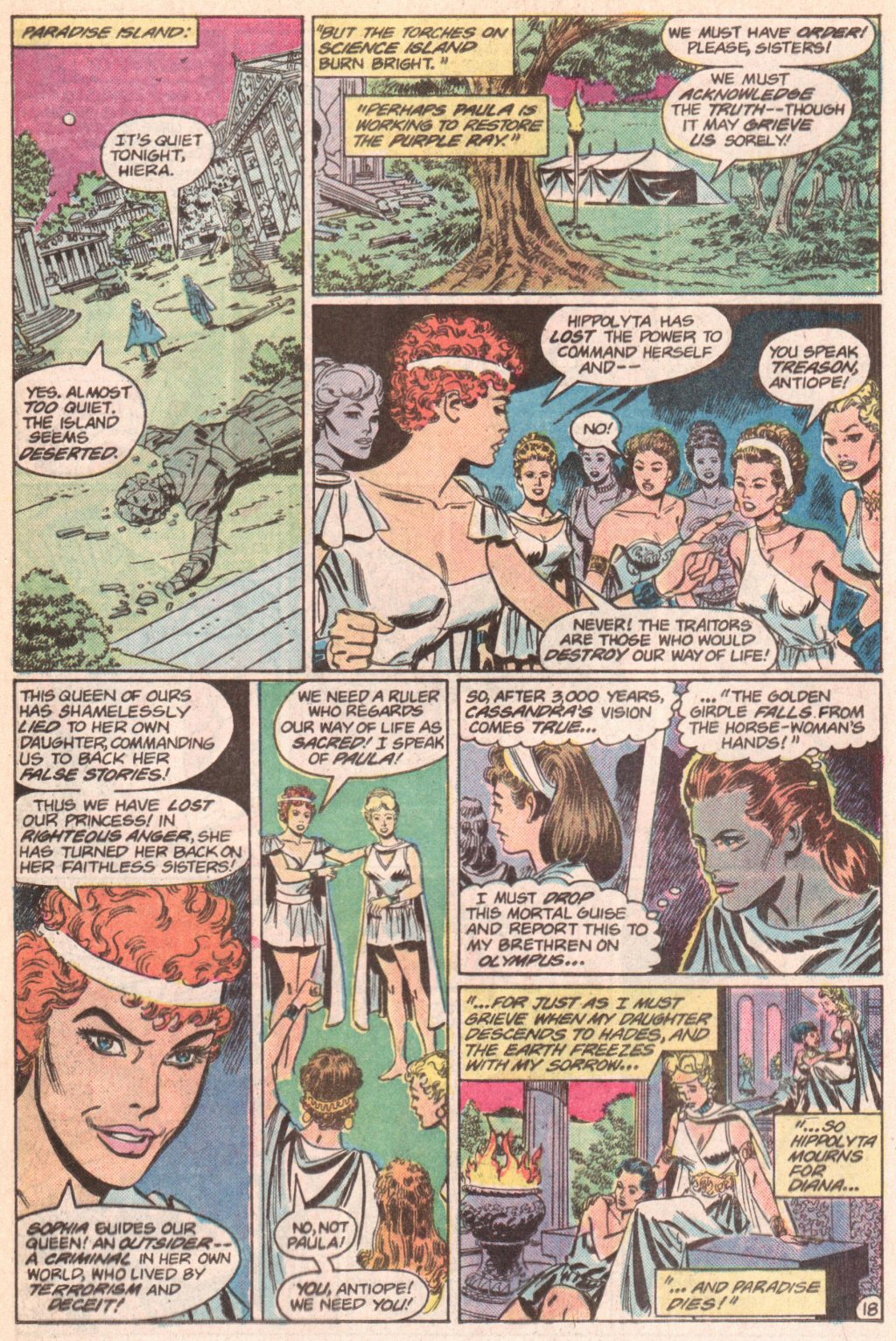 Read online Wonder Woman (1942) comic -  Issue #327 - 19