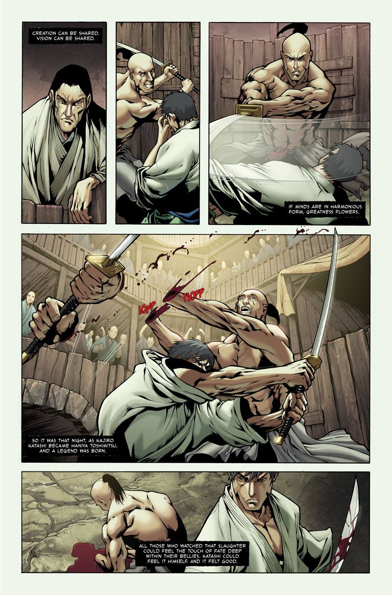 Read online Samurai's Blood comic -  Issue #2 - 16