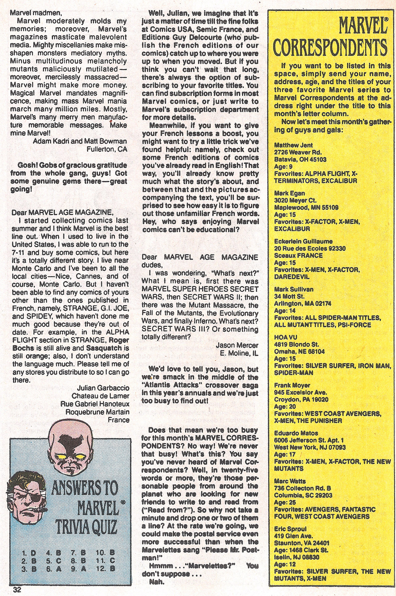 Read online Marvel Age comic -  Issue #77 - 33