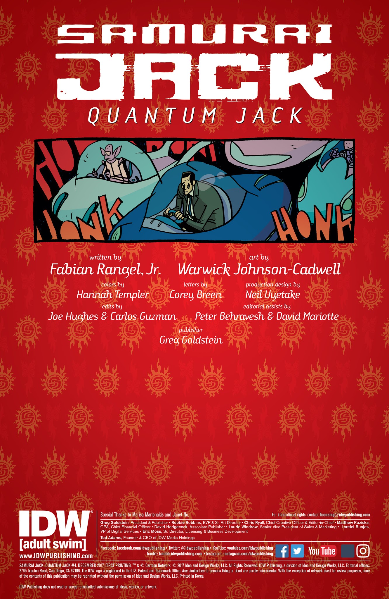 Read online Samurai Jack: Quantum Jack comic -  Issue #4 - 2