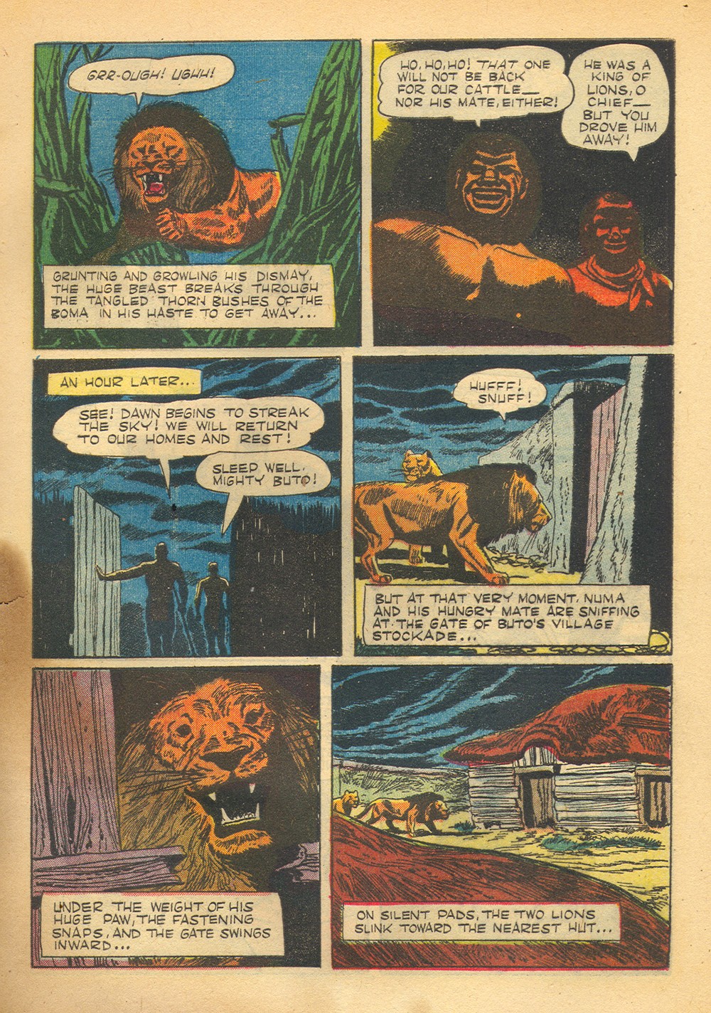 Read online Tarzan (1948) comic -  Issue #54 - 5