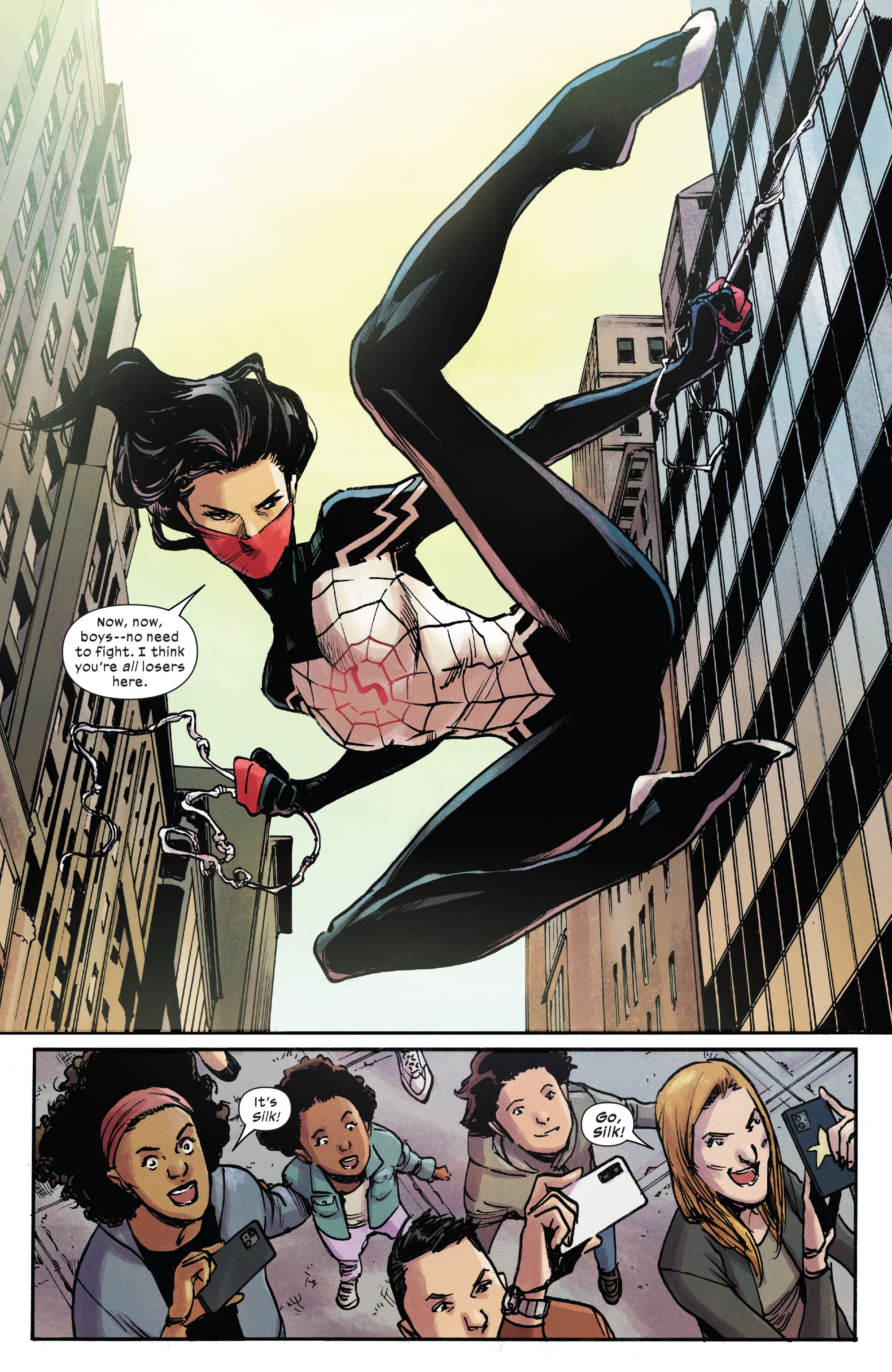 Read online Silk (2022) comic -  Issue #1 - 6