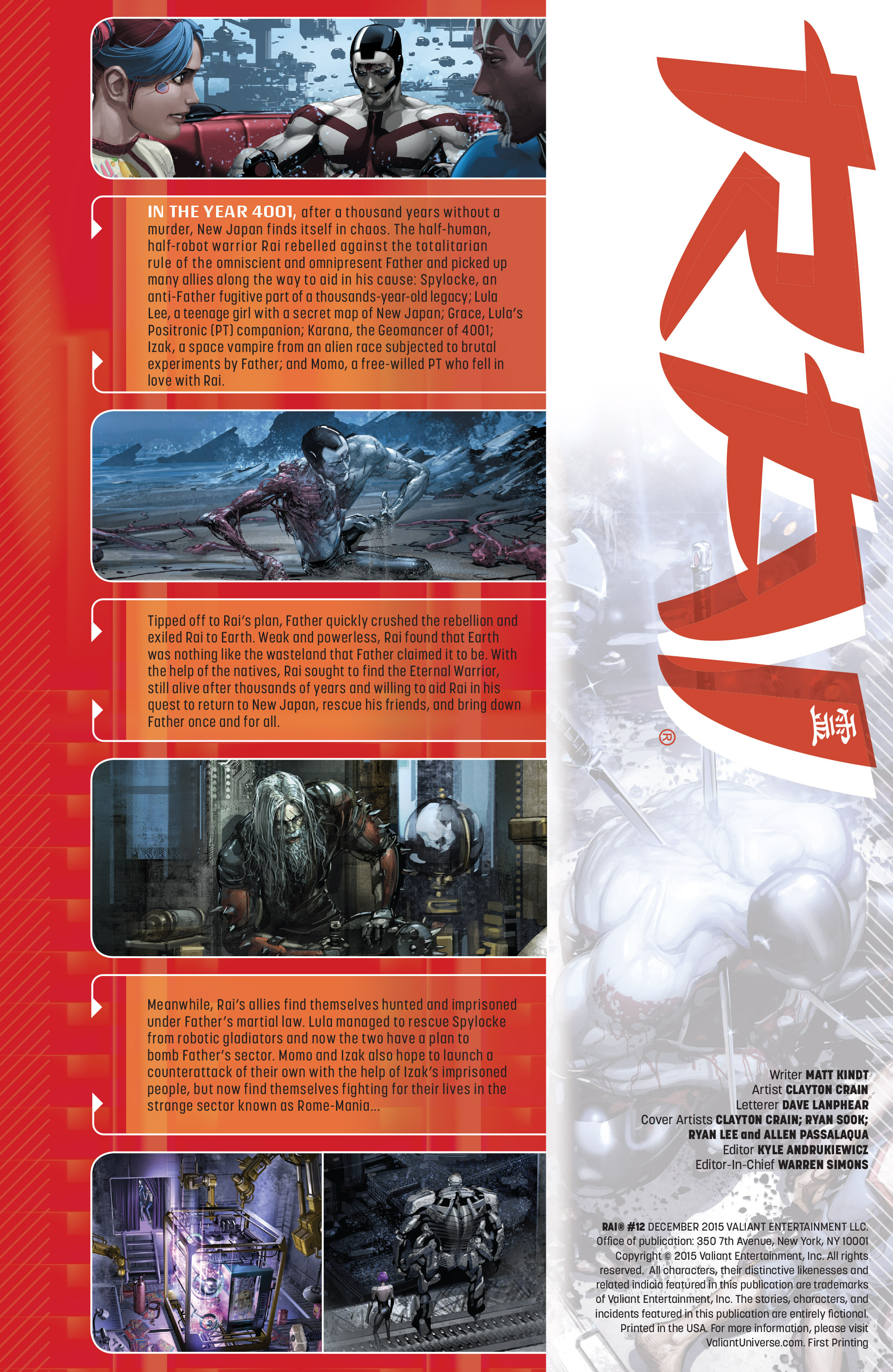 Read online Rai (2014) comic -  Issue #12 - 2