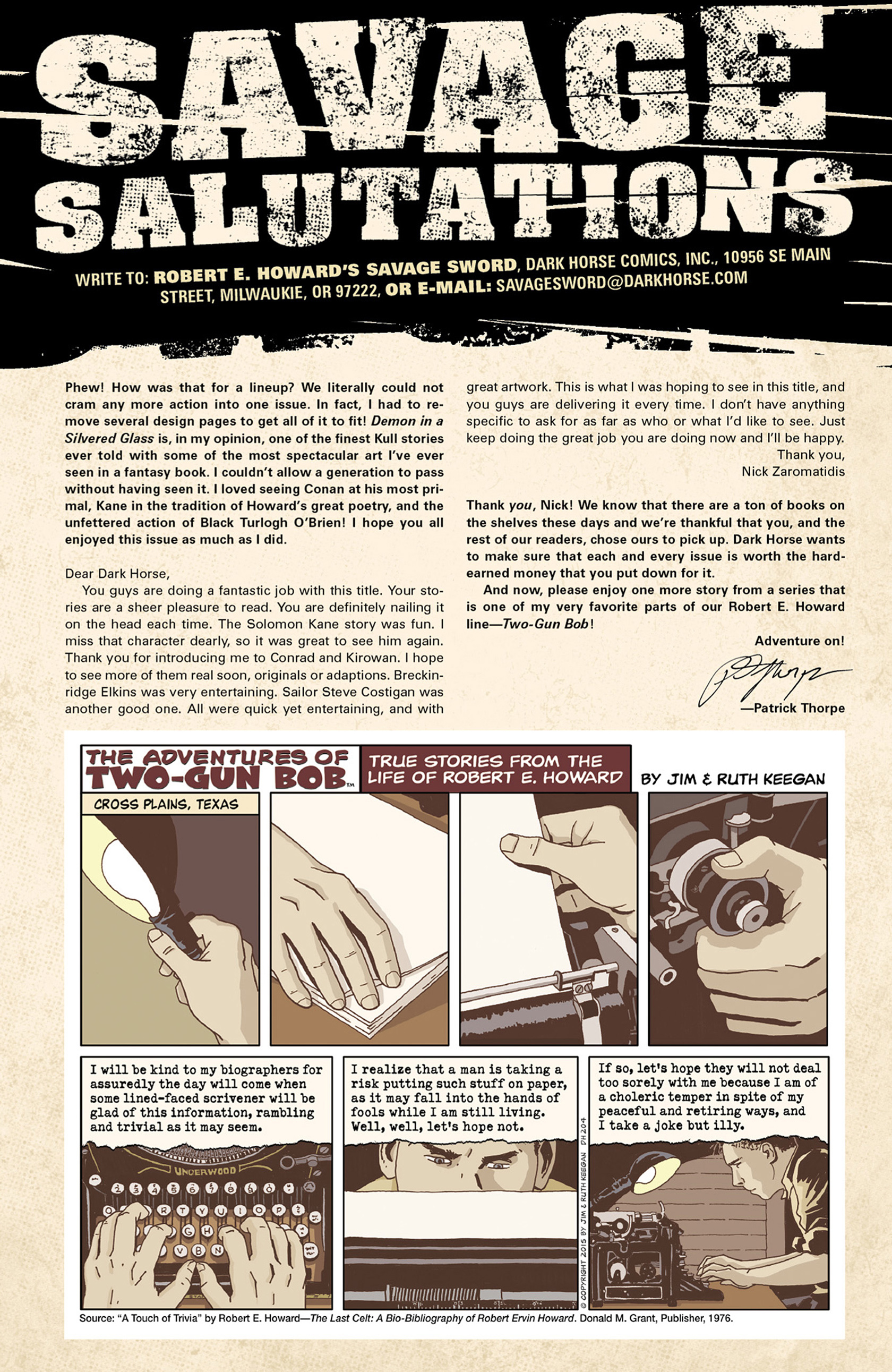 Read online Robert E. Howard's Savage Sword comic -  Issue #10 - 82