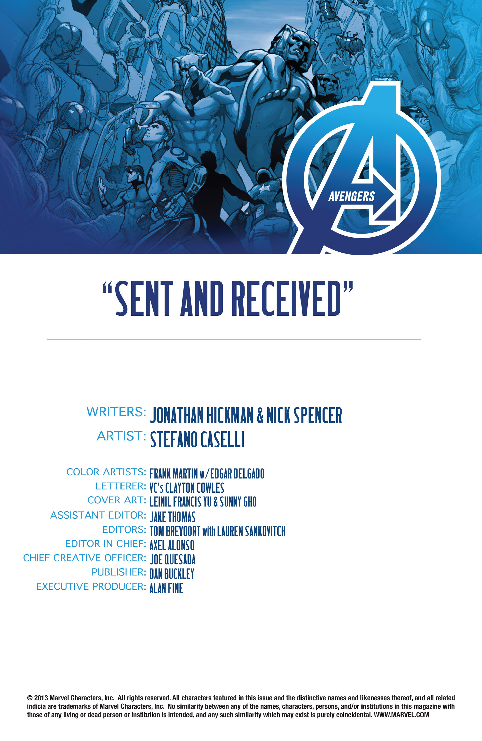 Read online Avengers by Jonathan Hickman Omnibus comic -  Issue # TPB 1 (Part 6) - 19