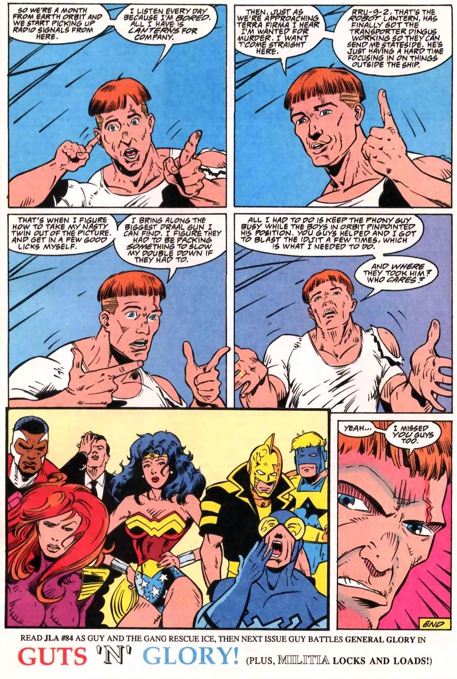 Read online Justice League America comic -  Issue #83b - 22