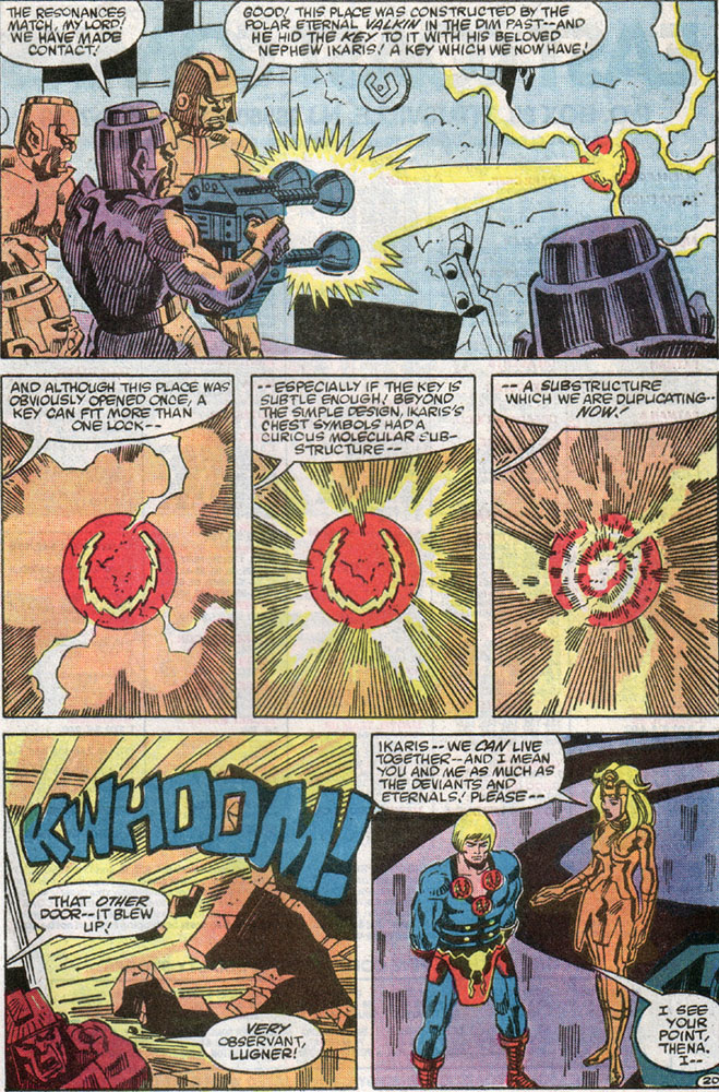 Read online Eternals (1985) comic -  Issue #5 - 21