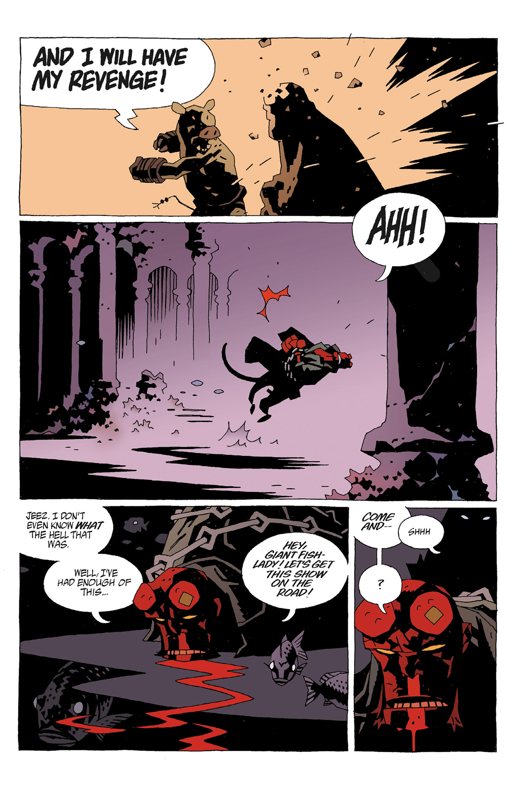 Read online Hellboy: Strange Places comic -  Issue # TPB - 49