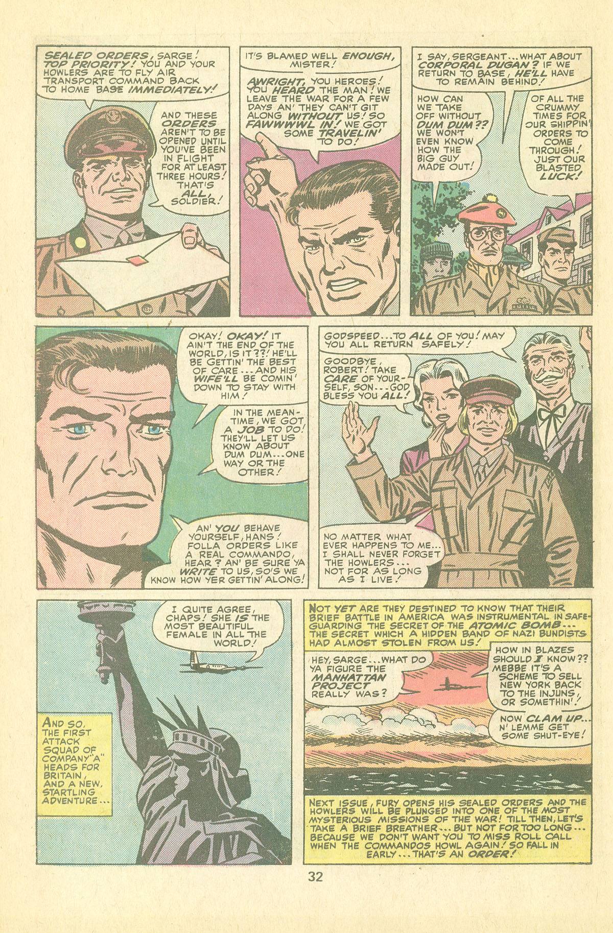 Read online Sgt. Fury comic -  Issue #126 - 34