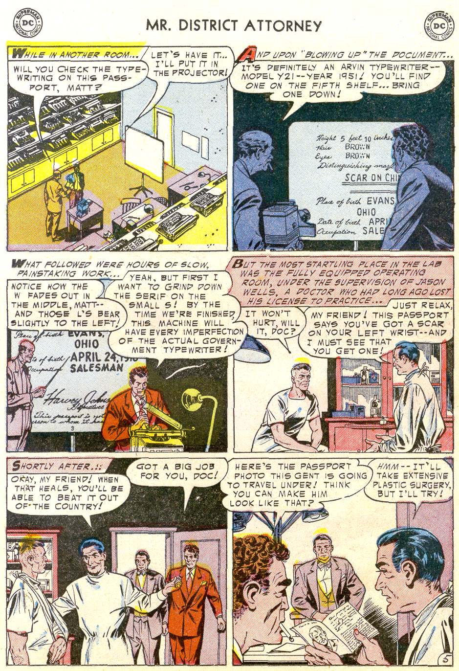 Read online Mr. District Attorney comic -  Issue #42 - 15